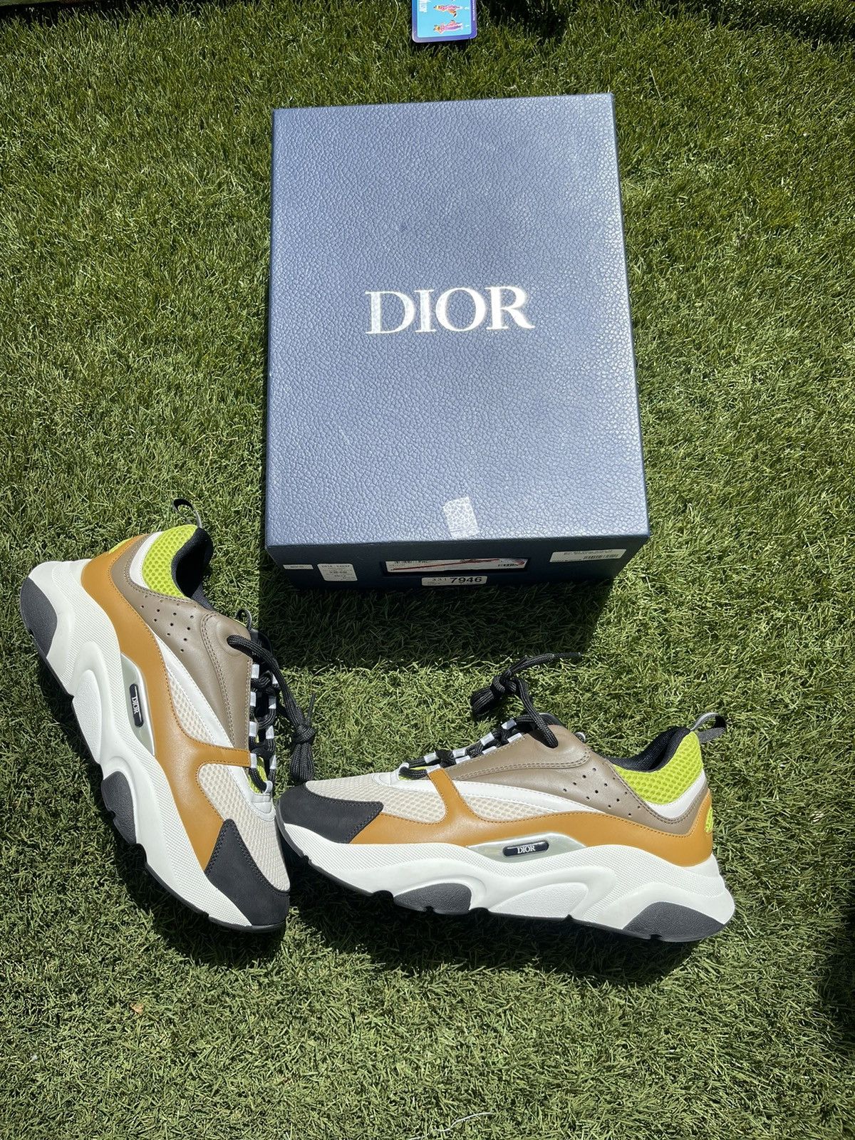 image of Dior B22 Shoes in Green, Men's (Size 12)
