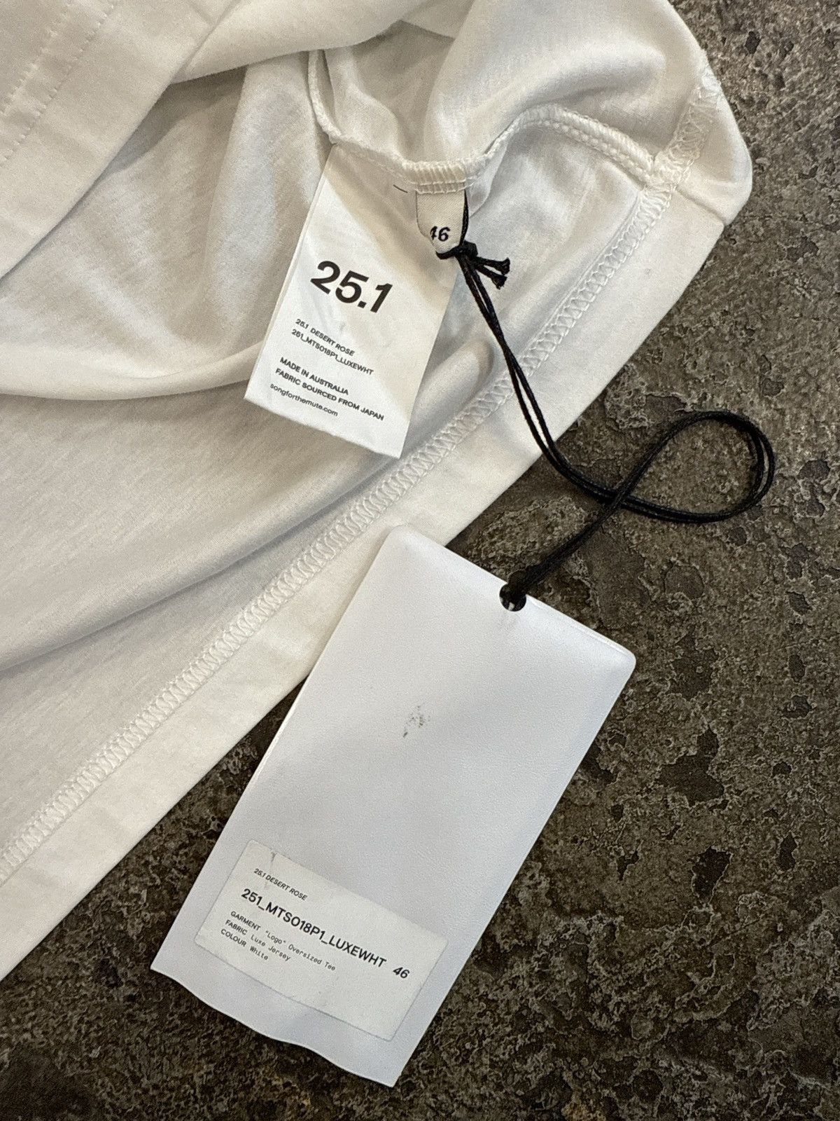 Song For The Mute Song For The Mute Logo Oversized Tee Size US M / EU 48-50 / 2 - 8 Thumbnail