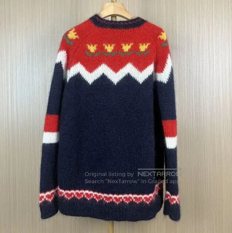 Miu Miu Miu Miu Colorful Mohair Sweater . Size M / US 6-8 / IT 42-44 - 2 Thumbnail