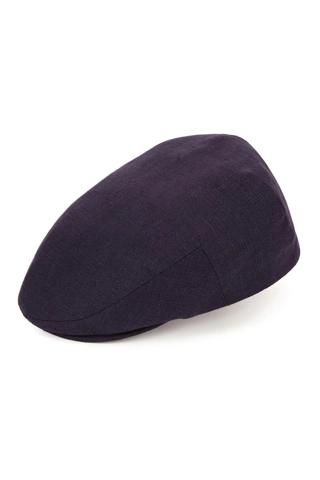 Lock & Co Hatters Lock & Co. Florida Linen Flat Cap – Navy (Brand New) Size ONE SIZE - 1 Thumbnail