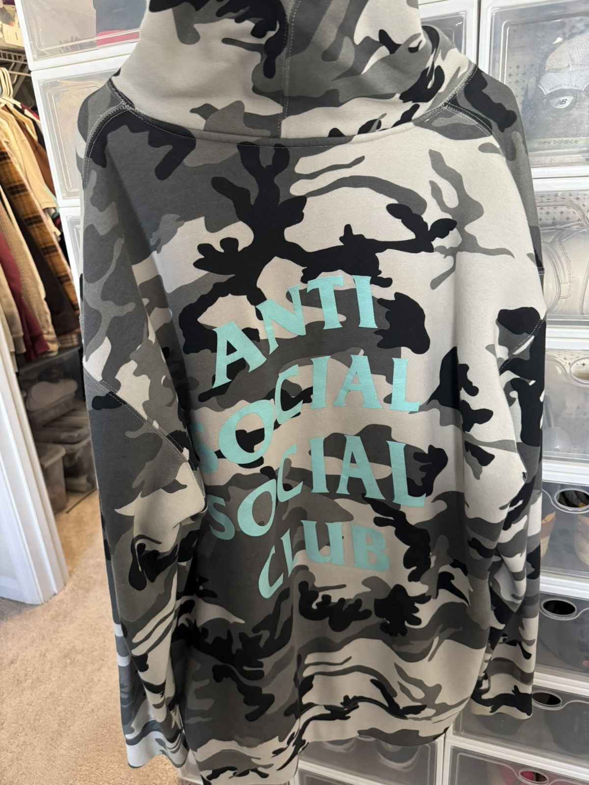 Anti Social Social Club ASSC ARCTIC CAMO HOODIE Size US XL / EU 56 / 4 - 2 Thumbnail