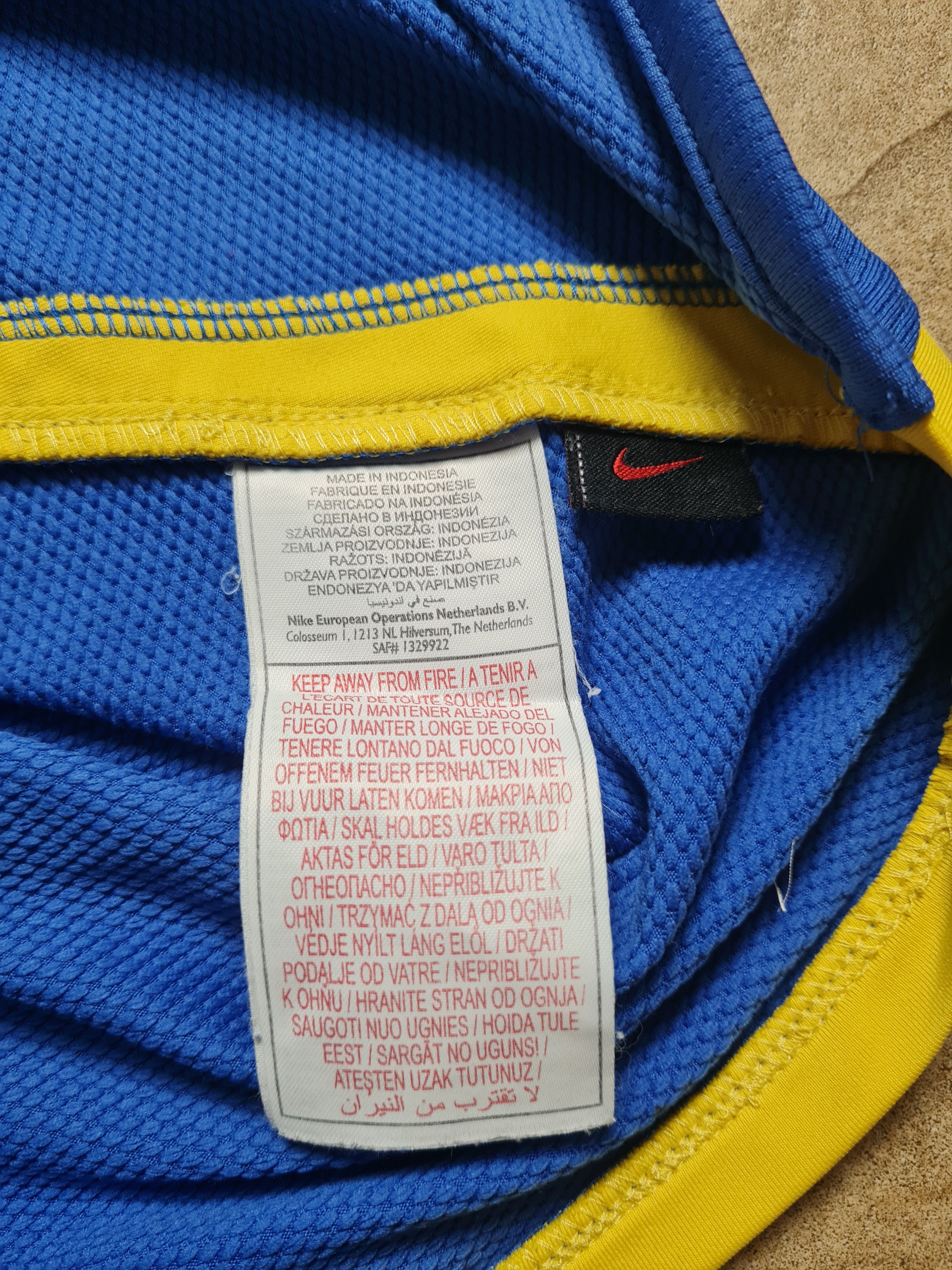 Nike Nike Brasil National Team Soccer Football Blue Jersey Size US S / EU 44-46 / 1 - 18 Thumbnail