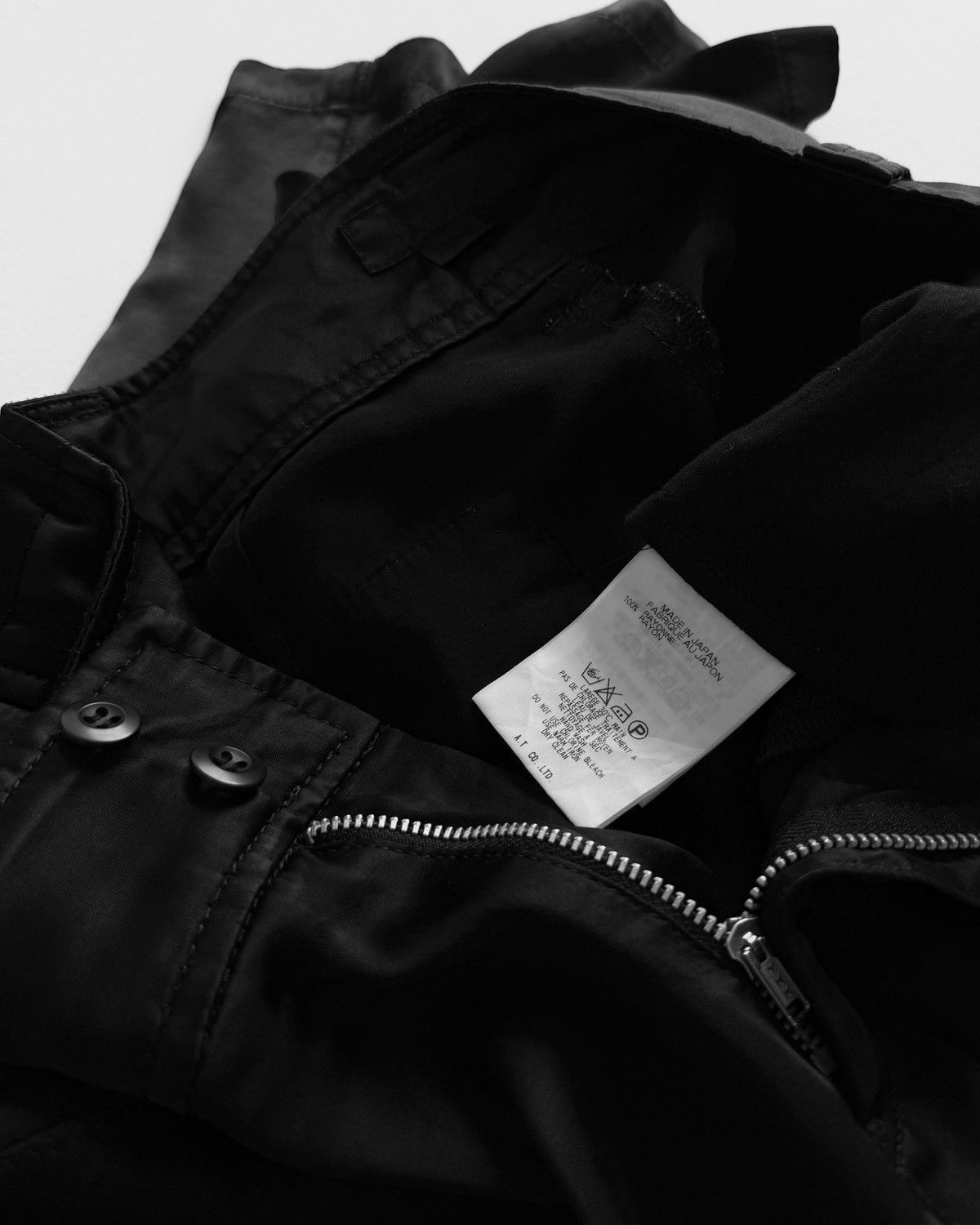 ATSURO TAYAMA ATSURO TAYAMA BLACK SAROUEL PANTS Size 28" / US 6 / IT 42 - 9 Thumbnail