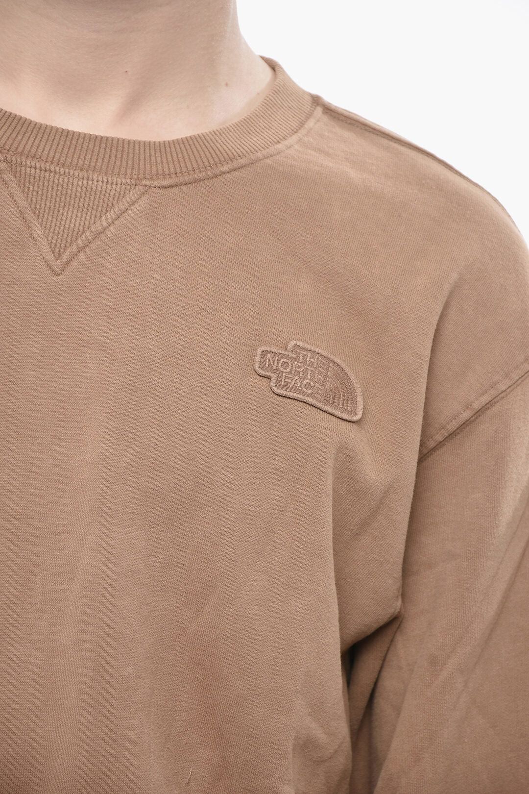 The North Face og1mm0426 Solid-Color Crew Neck Sweatshirt in Brown Size US L / EU 52-54 / 3 - 3 Thumbnail