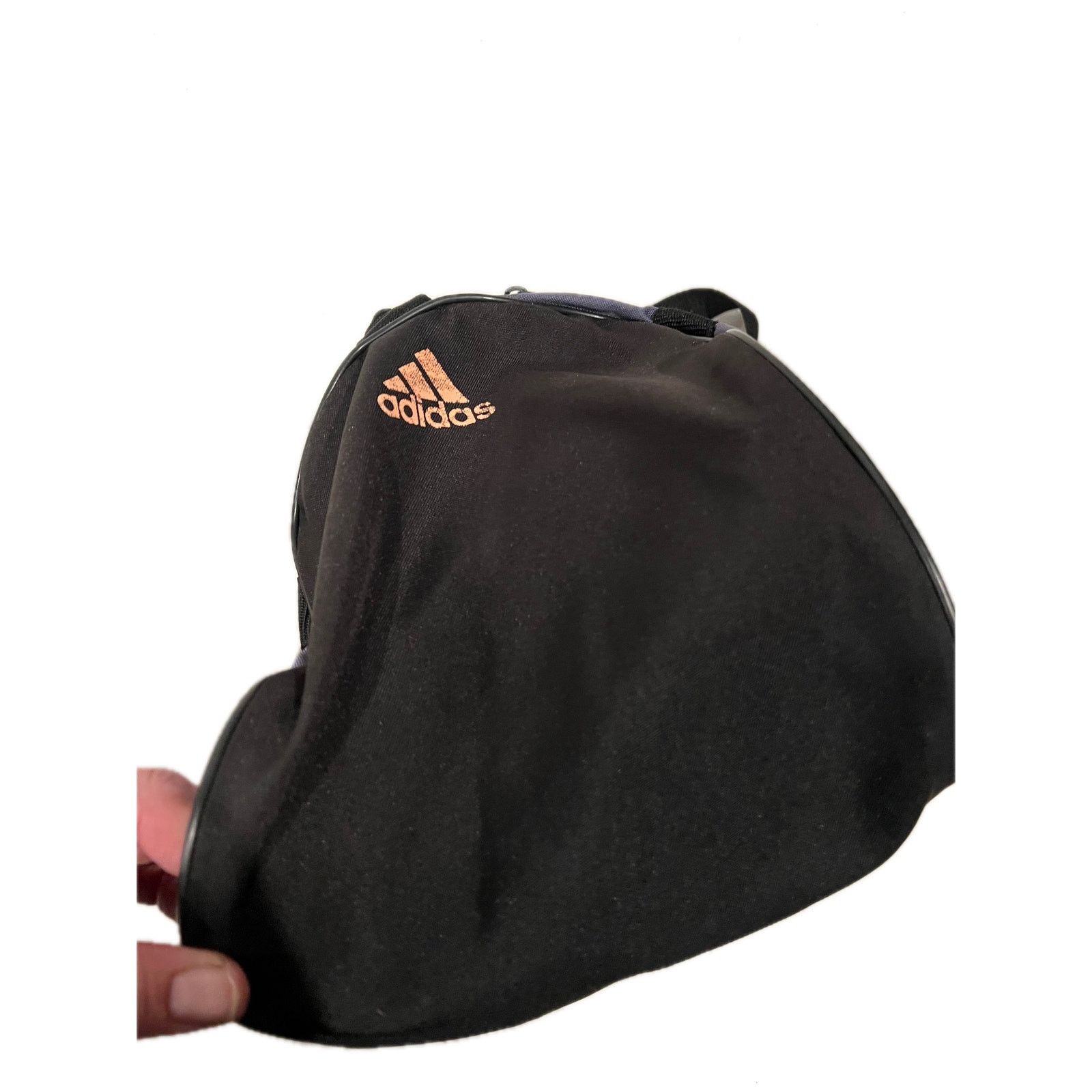 Adidas Adidas Defender Small 16"x10"x8" Black Gray Duffel Gym Bag Size ONE SIZE - 5 Thumbnail