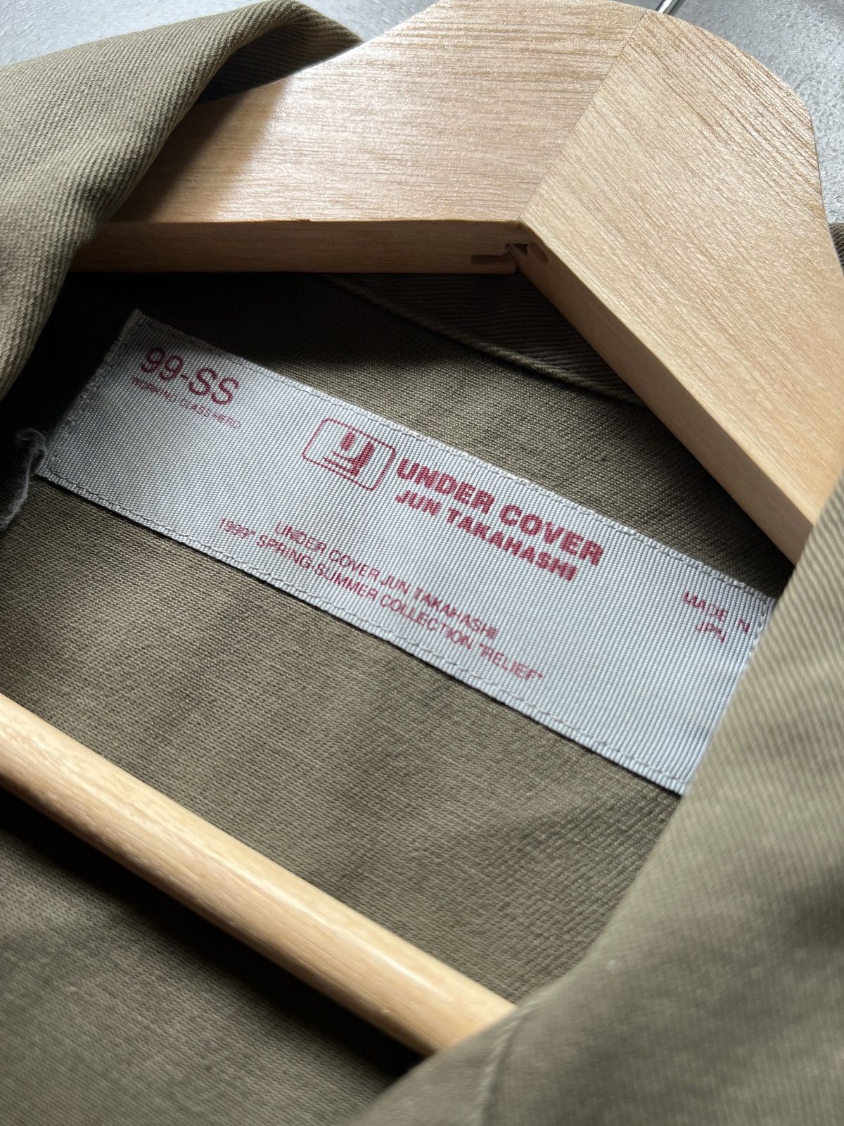 Undercover SS99 Undercover “Relief” Groupie Military Shirt Size US L / EU 52-54 / 3 - 5 Thumbnail