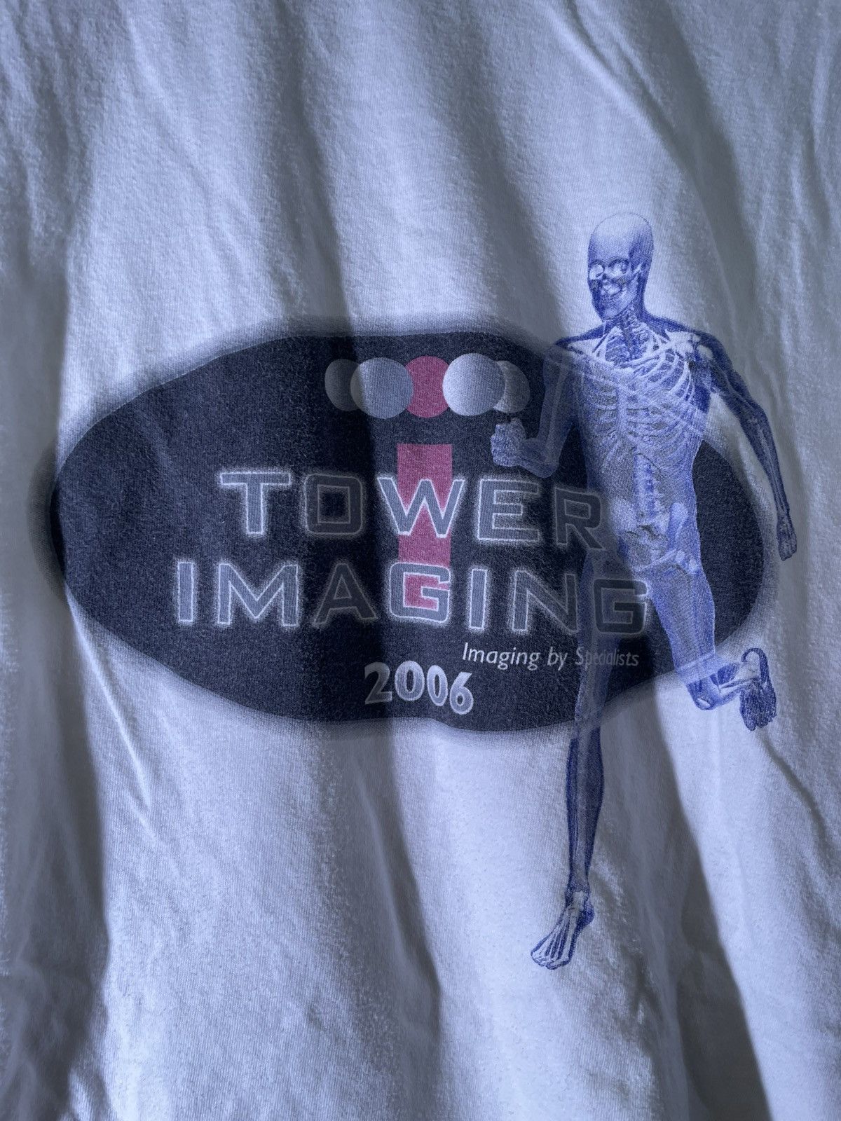 Vintage 90’s 2000’s Y2K VTG Vintage Tower Imaging Anatomy Tee Shirt Size US XL / EU 56 / 4 - 4 Thumbnail