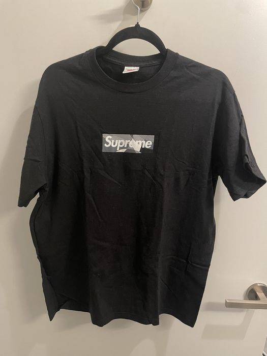 Supreme Supreme Emilio Pucci Box Logo Tee Black size M | Grailed