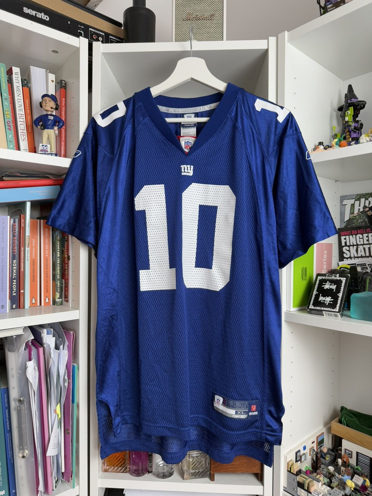 NFL × Reebok New York Giant Reebok manning nfl jersey t-shirt XL fit S Size US S / EU 44-46 / 1 - 1 Thumbnail
