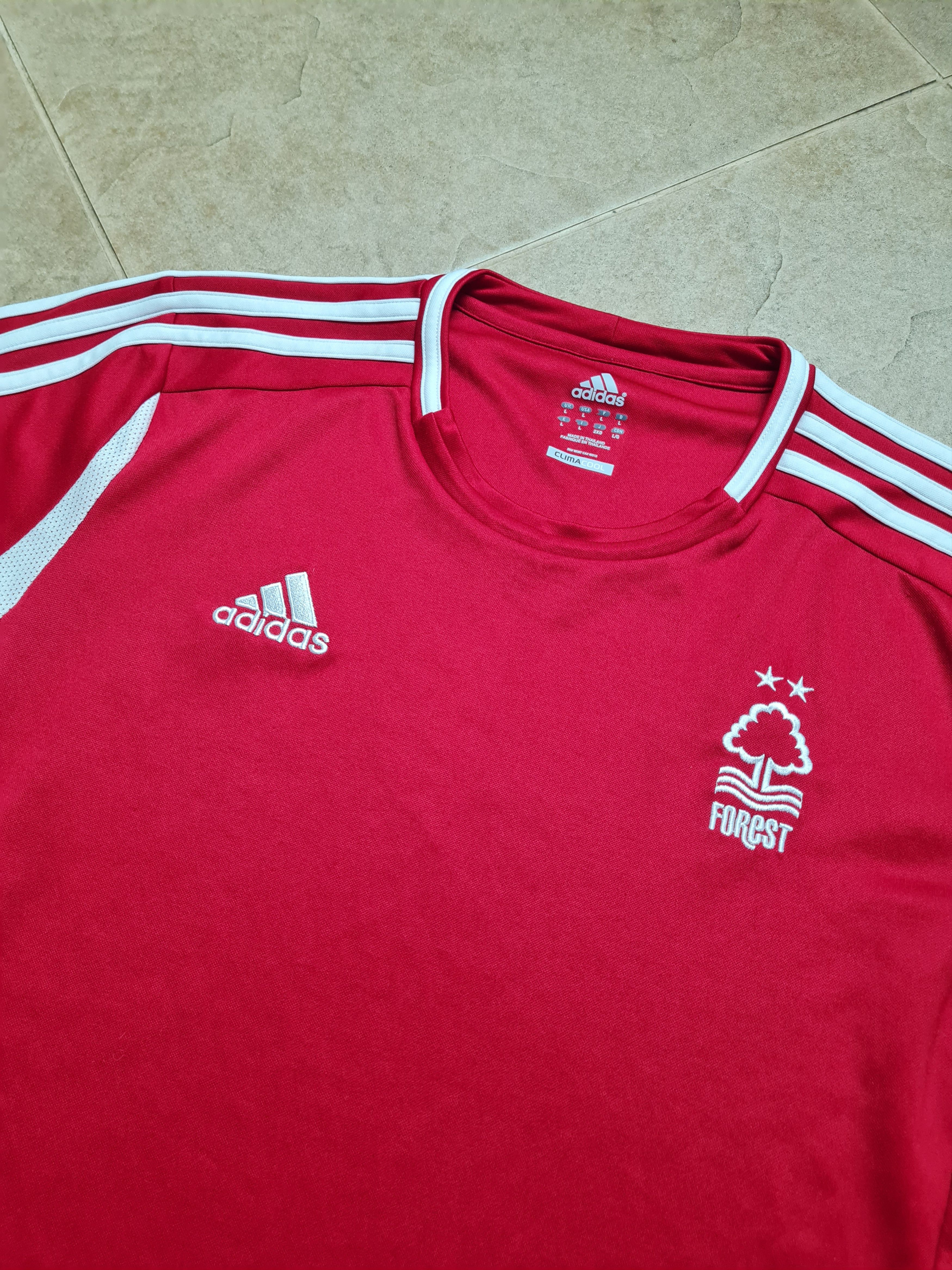 Adidas FOOTBALL SHIRT SOCCER JERSEY NOTTINGHAM FORESTADIDAS SIZE L Size US L / EU 52-54 / 3 - 10 Thumbnail
