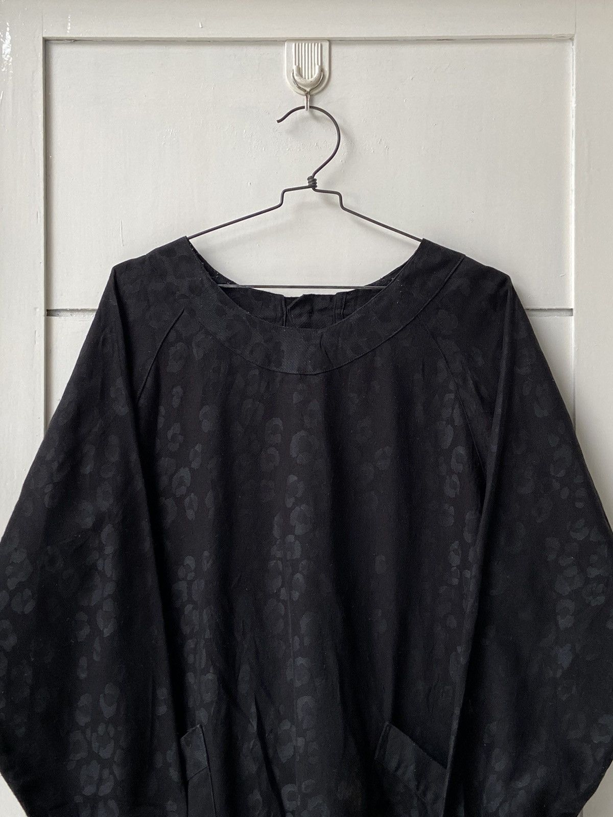 Hanae Mori HANAE MORI Black Apron Size L / US 10 / IT 46 - 12 Thumbnail