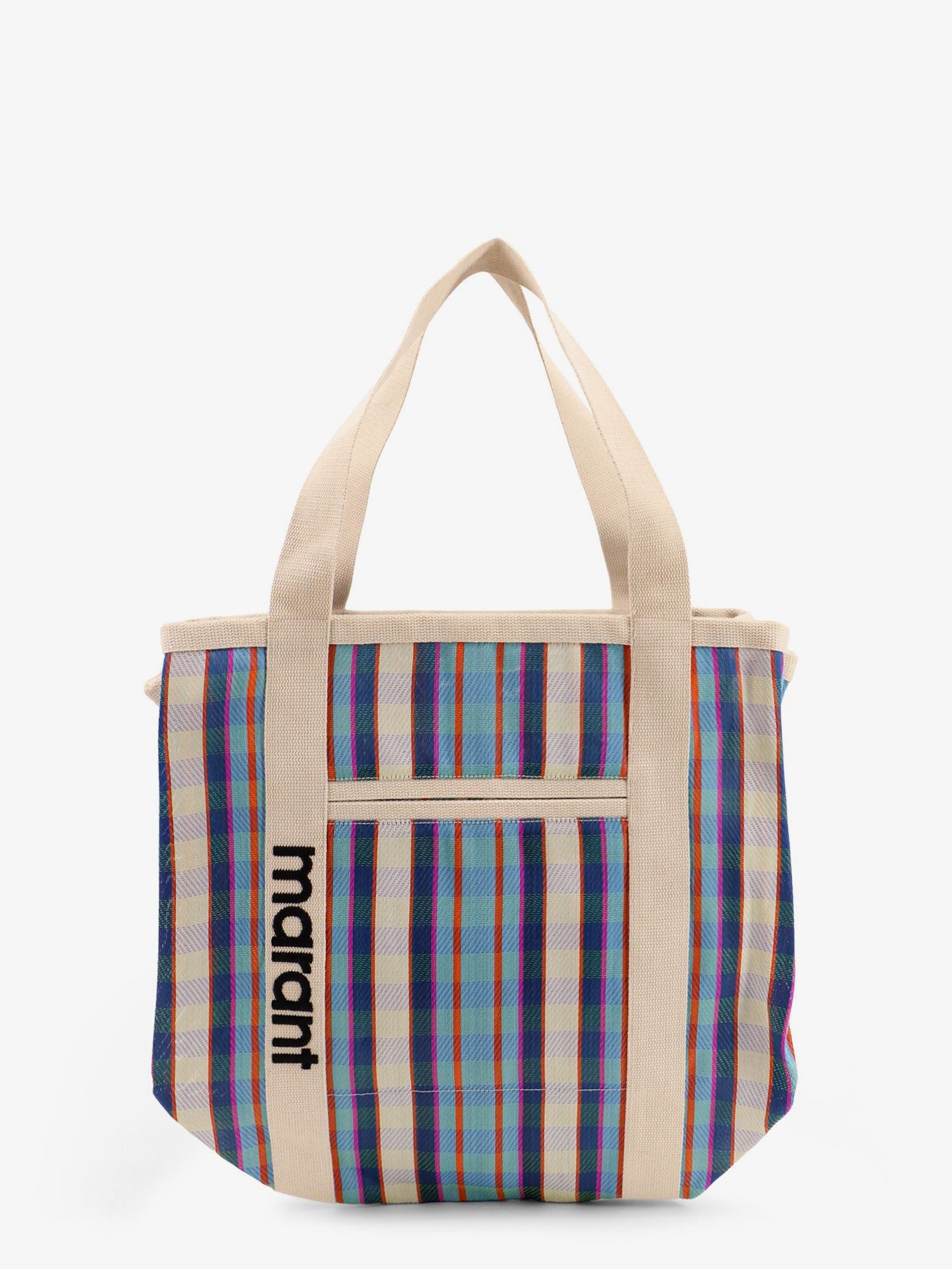 Isabel Marant Darwen Nylon Shoulder Bag With Striped Pattern Size ONE SIZE - 1 Thumbnail
