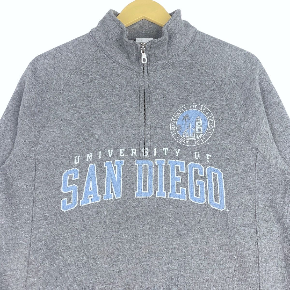 Designer × Vintage San Diego Half Zip Sweatshirt Crewneck Pullover Jumper Size US S / EU 44-46 / 1 - 2 Thumbnail