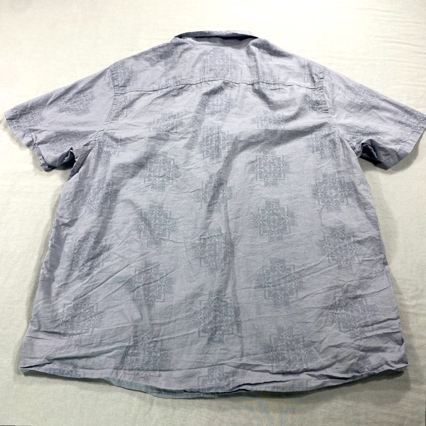 Pendleton Pendleton Shirt Mens XL Blue Button-Up Casual Outdoor Aztec Geometric 90s Western Decorated with Pockets Size US XL / EU 56 / 4 - 2 Thumbnail