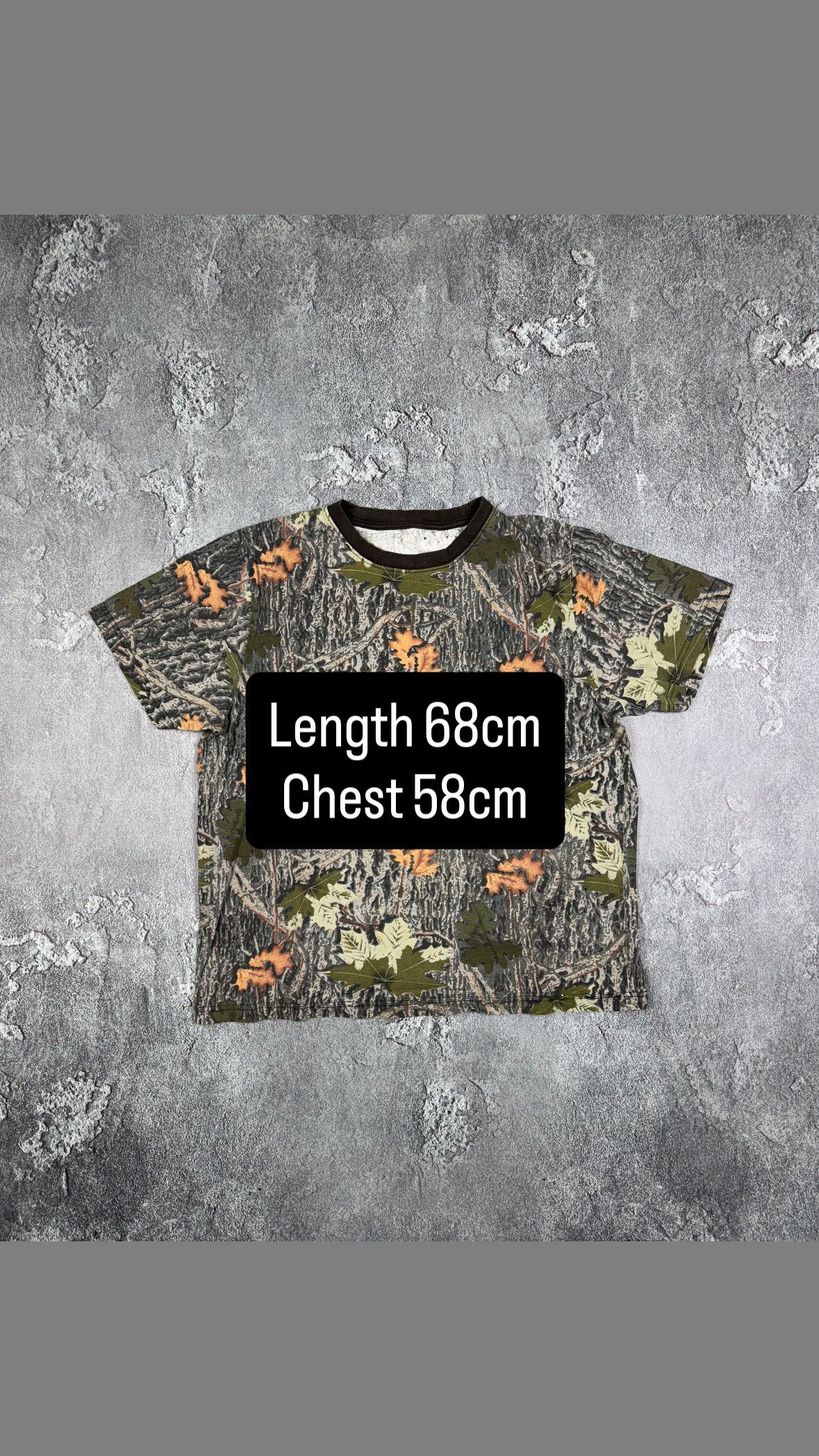 If Six Was Nine Realtree Khaki Leaves Baggy T-Shirt Tee Size XL Y2K 2000s Size US XL / EU 56 / 4 - 2 Thumbnail