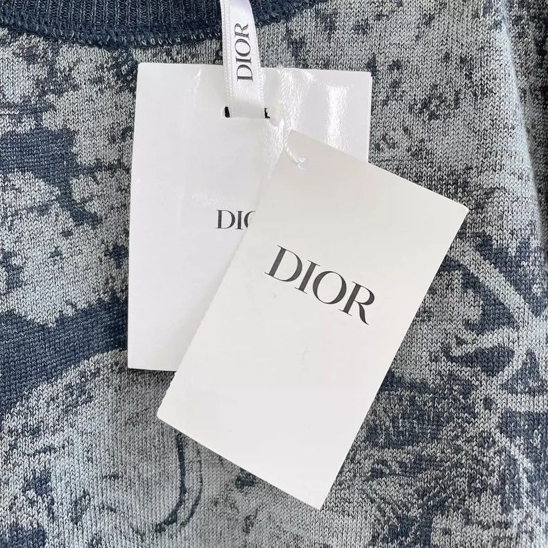 Dior Dior Gray printed knitted short sleeves Size XS / US 0-2 / IT 36-38 - 9 Thumbnail