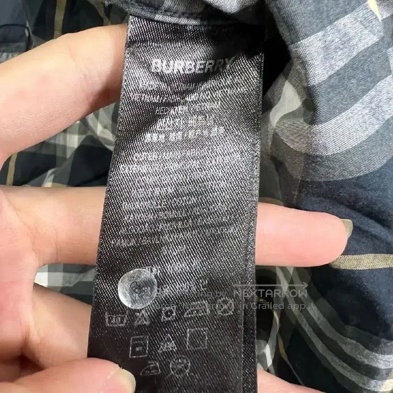 Burberry Burberry Multicolor Cotton Men's Shirt. Size US M / EU 48-50 / 2 - 4 Thumbnail