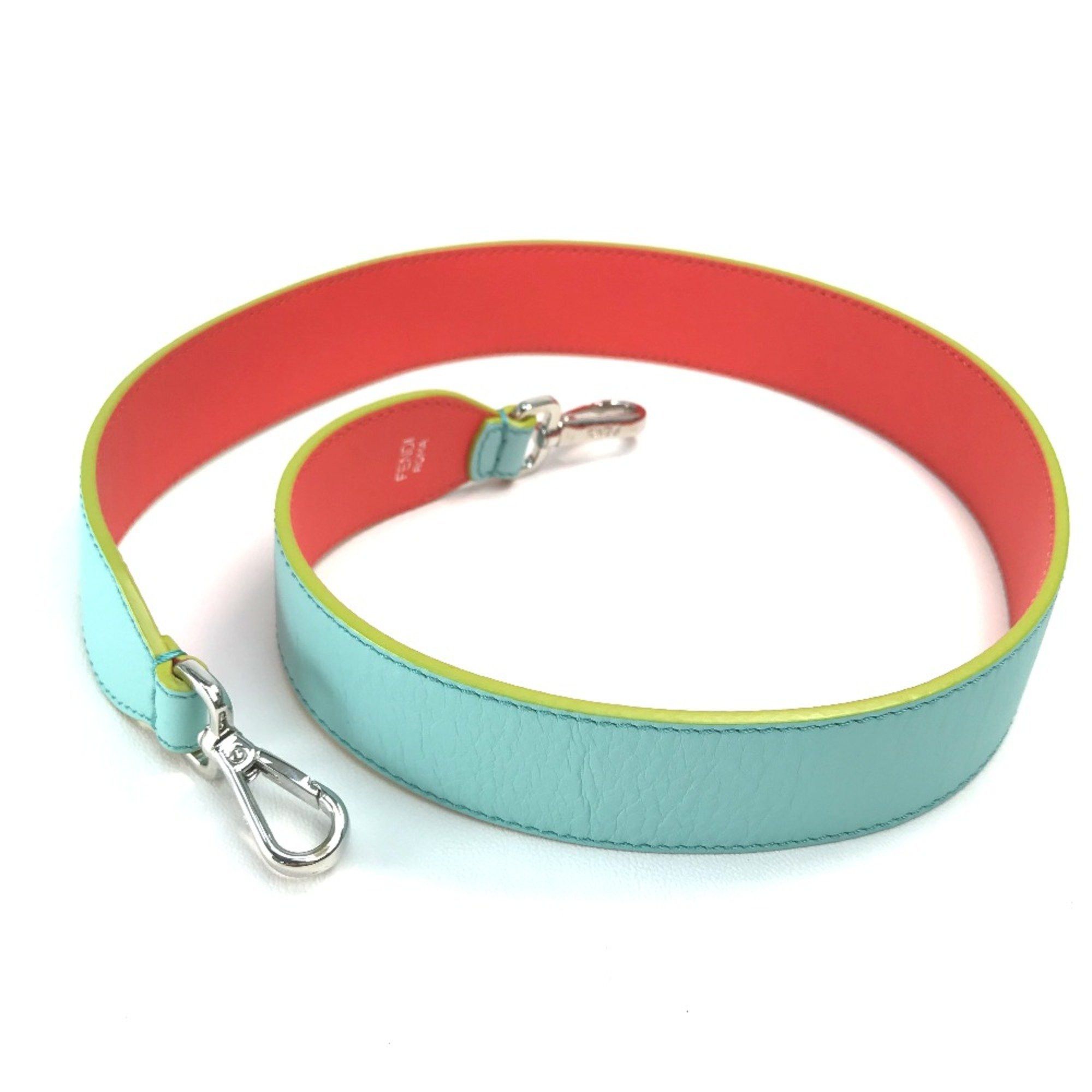 Fendi Fendi Bicolor Bag Replacement strap Bag accessories Shoulder strap Light blue x orange x yellow Size ONE SIZE - 1 Thumbnail
