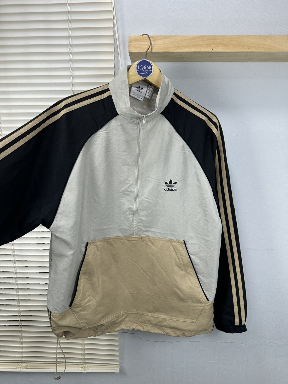 Adidas ADIDAS WOVEN SST ANORAK JACKET Size US L / EU 52-54 / 3 - 4 Thumbnail