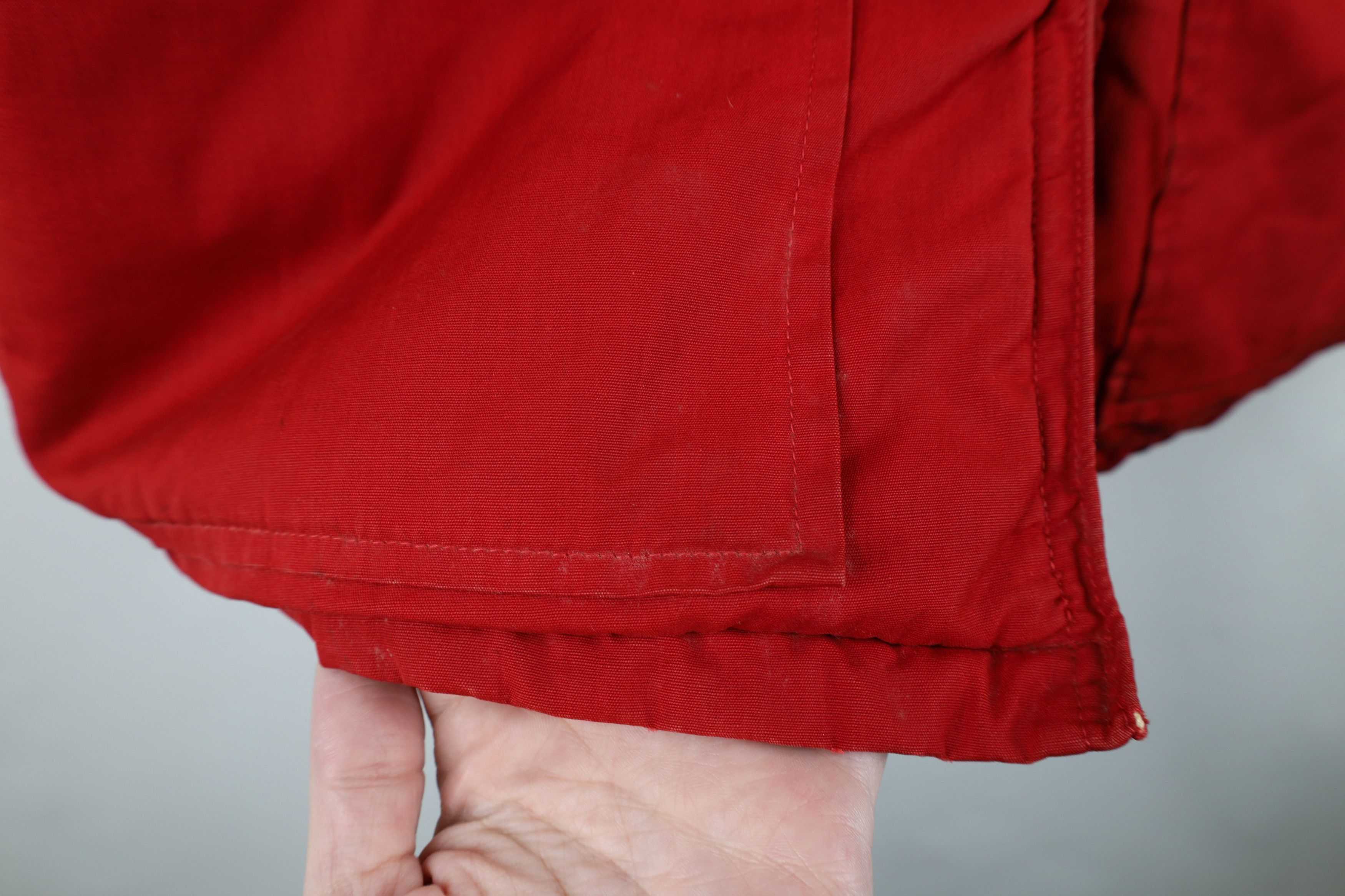 Vintage Vintage 50s 60s Streetwear Quilted Chore Jacket Red USA Size US M / EU 48-50 / 2 - 6 Thumbnail