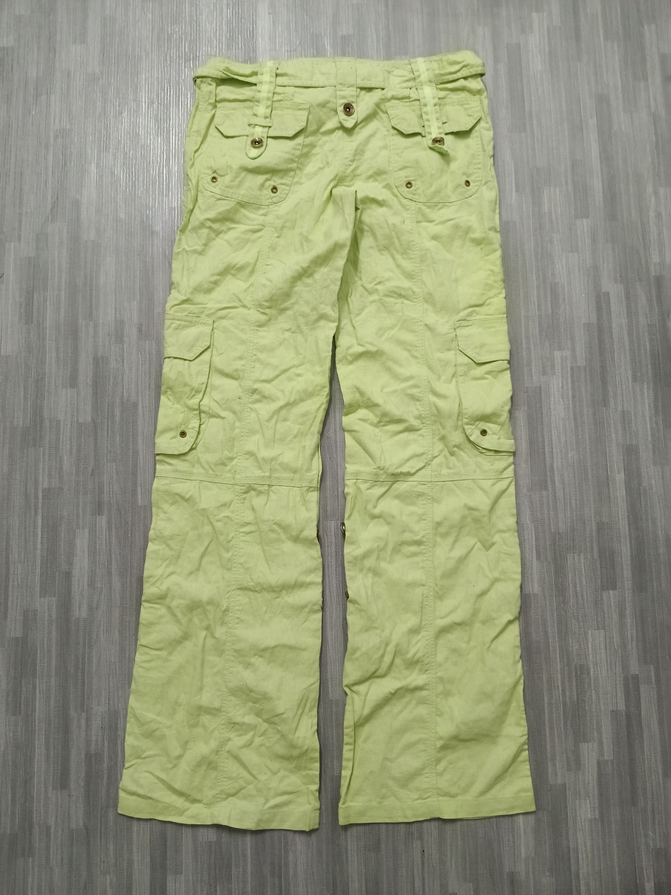 Vintage DEEP FLARE TACTICAL CARGO PANTS Size 29" - 3 Thumbnail