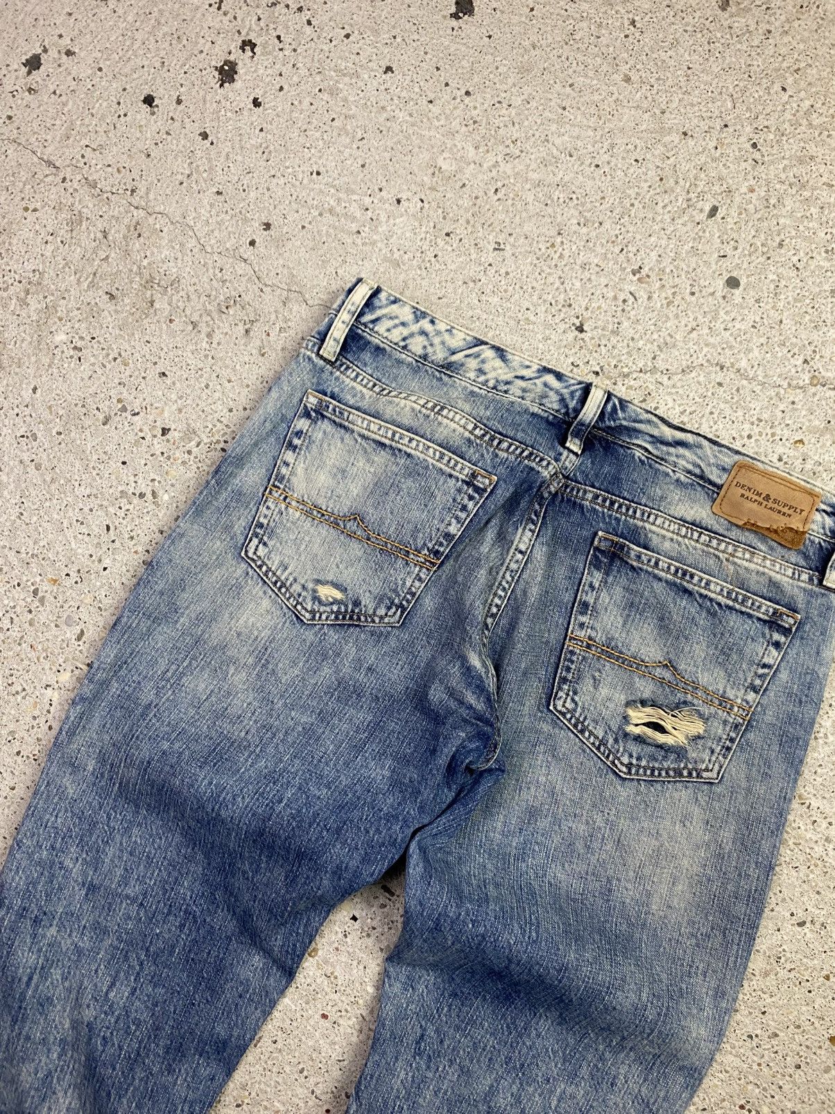 Denim & Supply Ralph Lauren Ralph lauren distressed denim jeans y2k skinnyboyfriend Size 29" - 10 Thumbnail