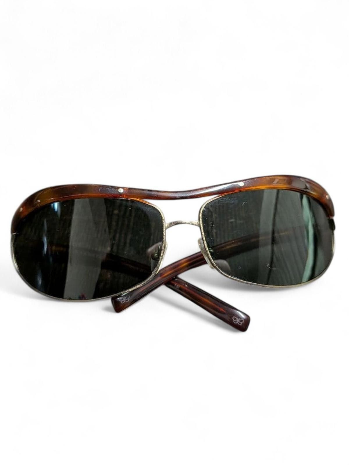 Bottega Veneta Bottega Veneta- Sunglasses Tortoiseshell Dark Frame Size ONE SIZE - 6 Thumbnail