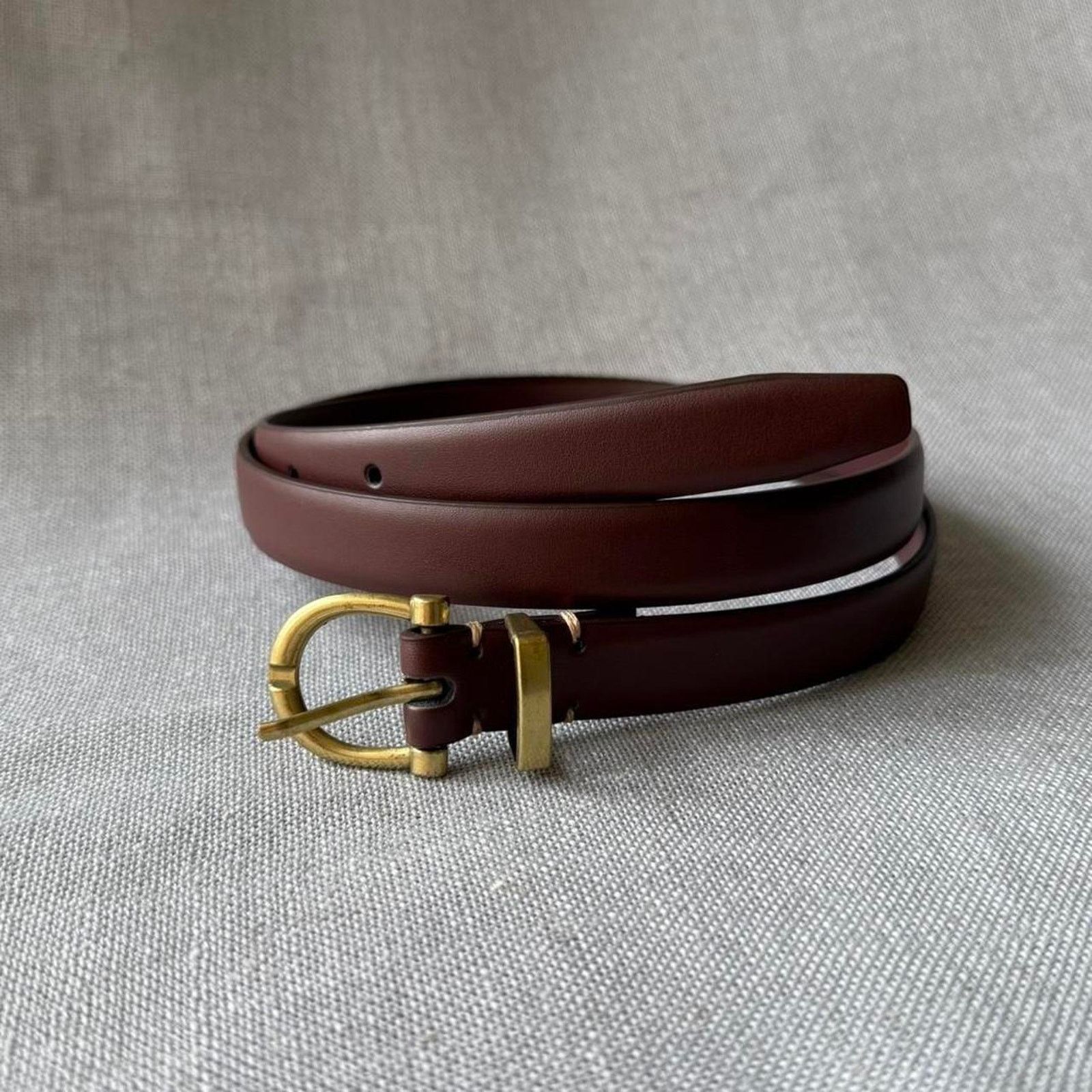 Other Brown vegan leather thin gold WMNS2 Size ONE SIZE - 1 Thumbnail