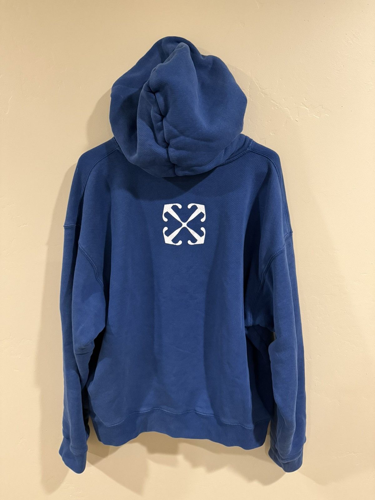 Off-White Off-White Blurred Mary Skate Hoodie – Authentic, Rare Piece Size US M / EU 48-50 / 2 - 2 Thumbnail