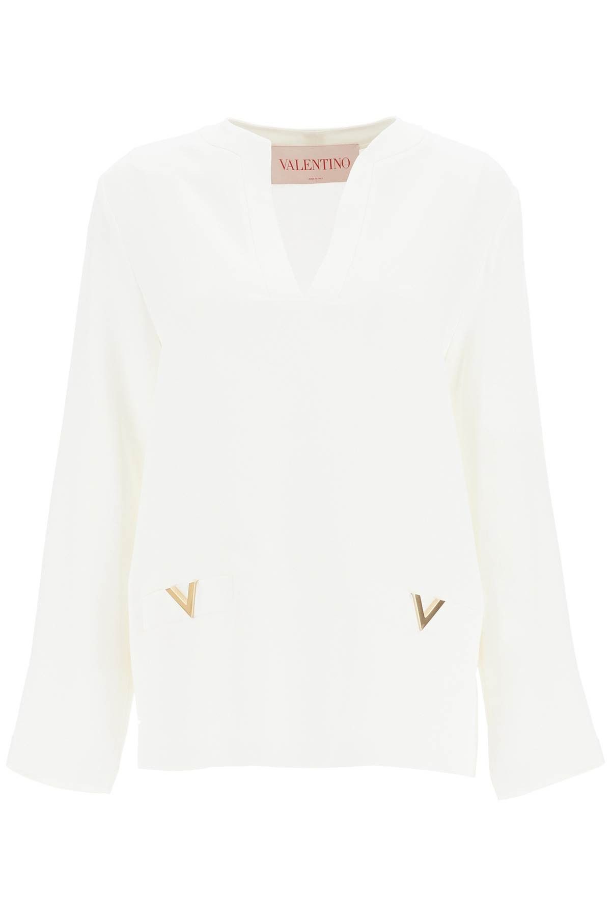 Valentino VALENTINO GARAVANI "Cady Couture Crepe Size S / US 4 / IT 40 - 1 Thumbnail