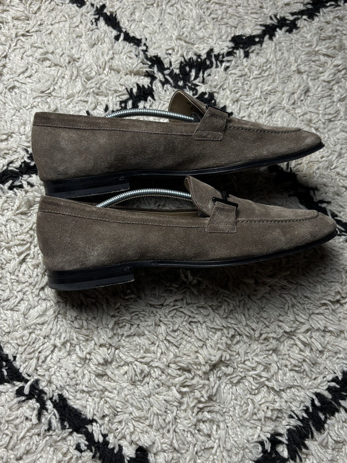 Tod's Tod’s Suede Loafers Vintage Double T Mocassino Leather Size US 8 / EU 41 - 5 Thumbnail