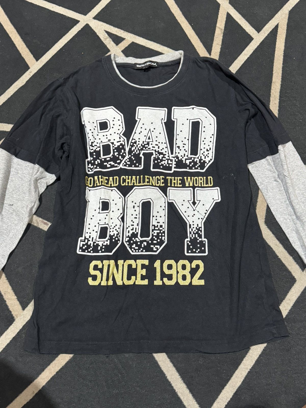 If Six Was Nine 2000s Badboy Japanese Long Sleeve Size US L / EU 52-54 / 3 - 3 Thumbnail