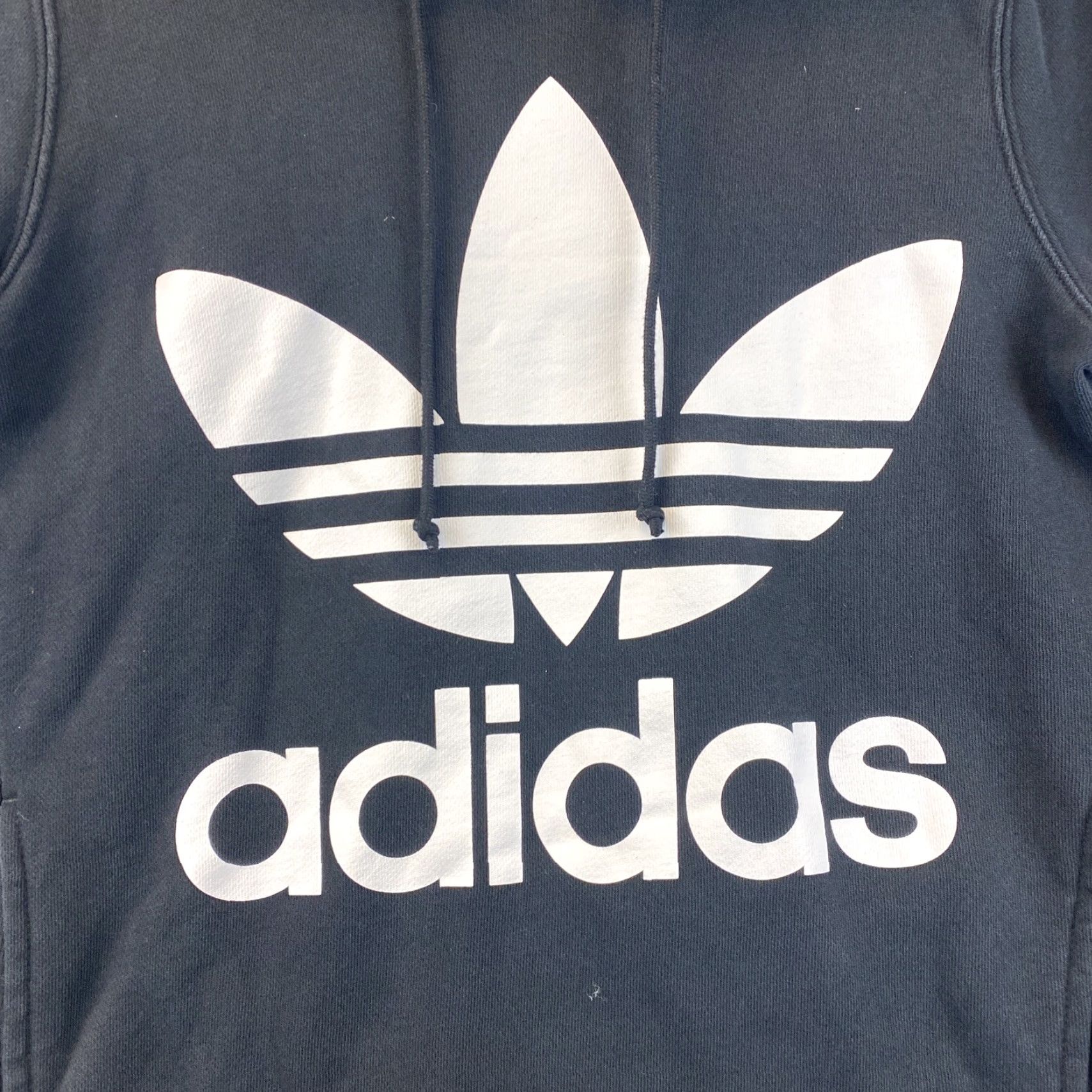 Adidas Adidas Sweatshirt Womens S Black Hoodie Pullover Firebird Logo Athleisure Activewear Female Size S / US 4 / IT 40 - 2 Thumbnail