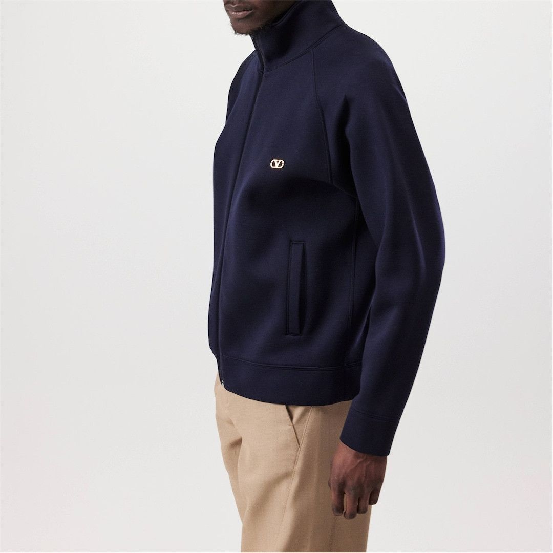 Valentino o1g2r1mq0526 VLogo Signature Viscose Softshell Jacket Black Size US S / EU 44-46 / 1 - 5 Thumbnail