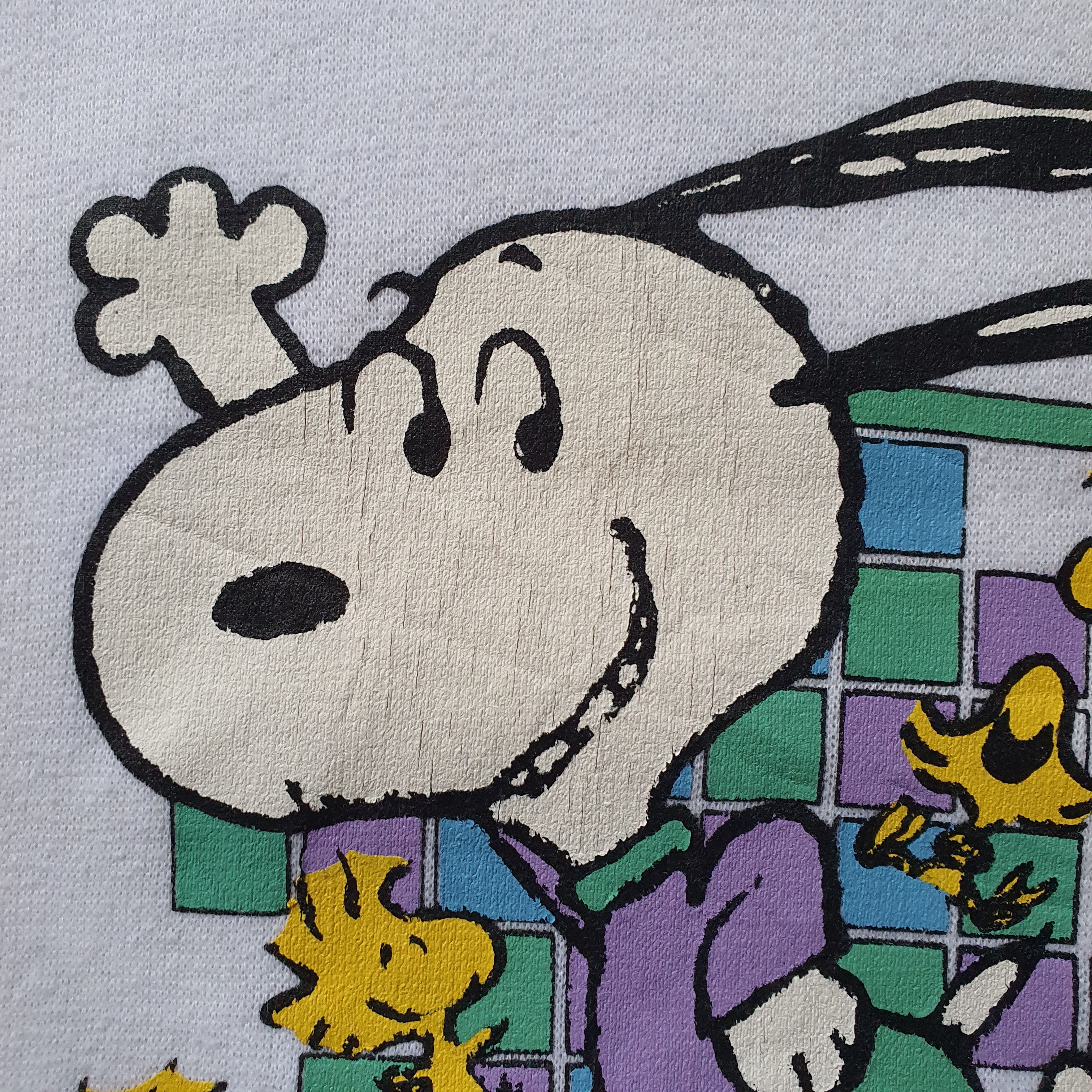 Peanuts Vintage Snoopy Peanuts Lightweight sweatshirt size XS-Small Size S / US 4 / IT 40 - 10 Thumbnail