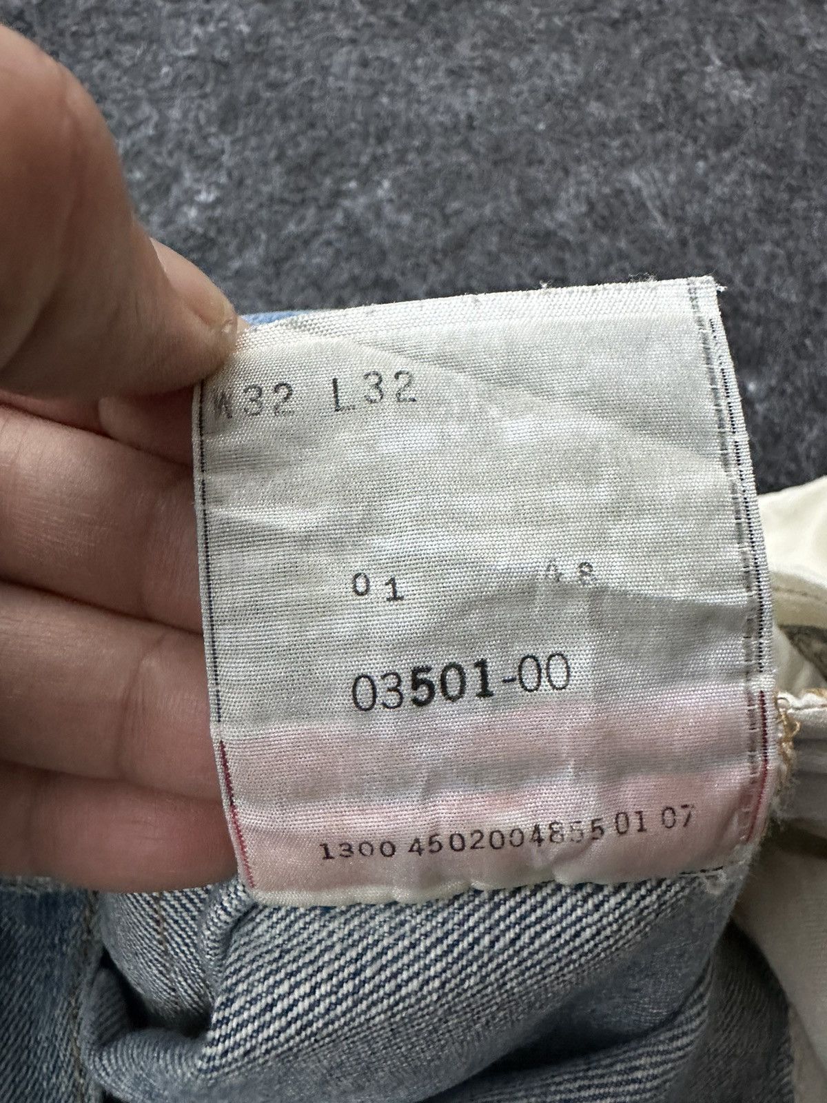 Levi's Vintage Levis 501 Blue Washed Faded Denim 32x32 D467 Size US 32 / EU 48 - 18 Thumbnail