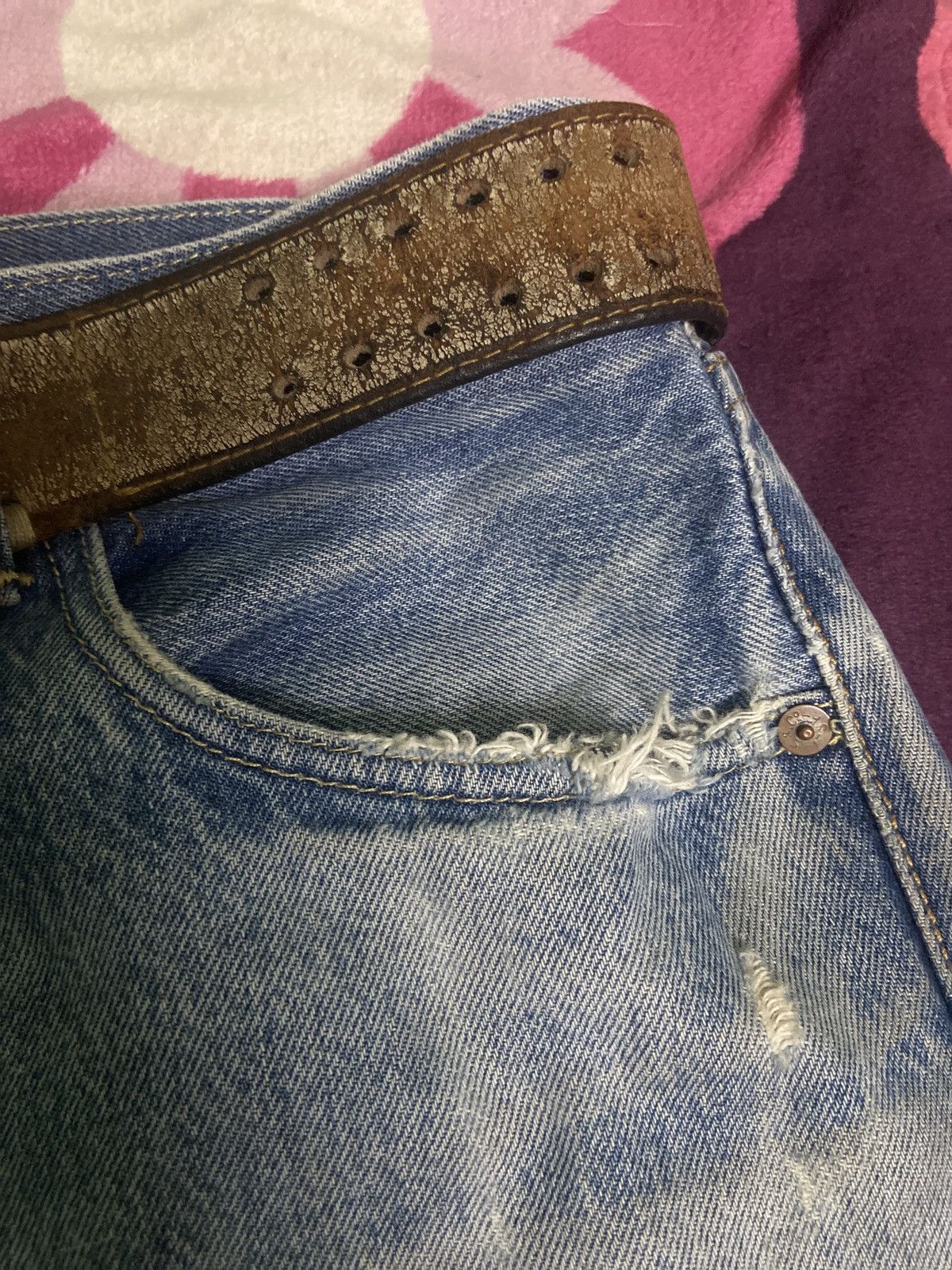 Levi's Levis 501 Made In Usa Size US 34 / EU 50 - 7 Thumbnail