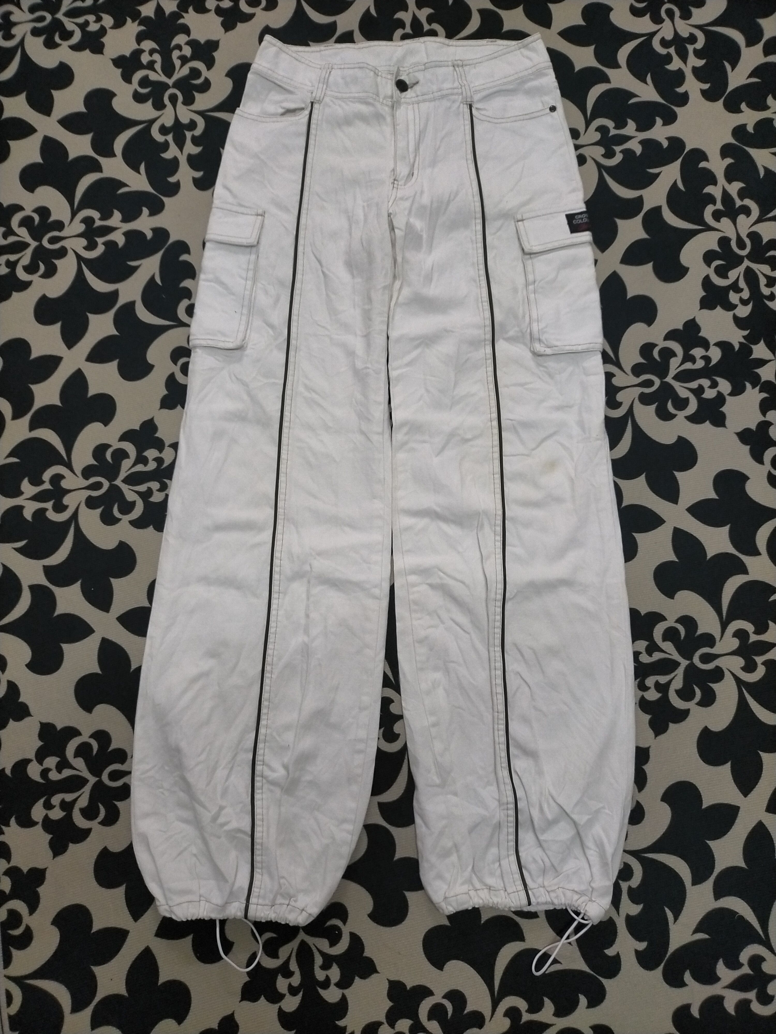 Cross Colours × Japanese Brand 🔥 Rare 🔥 Cross Colours Parachute Cargo Pants Size 27" / US 4 / IT 40 - 1 Thumbnail