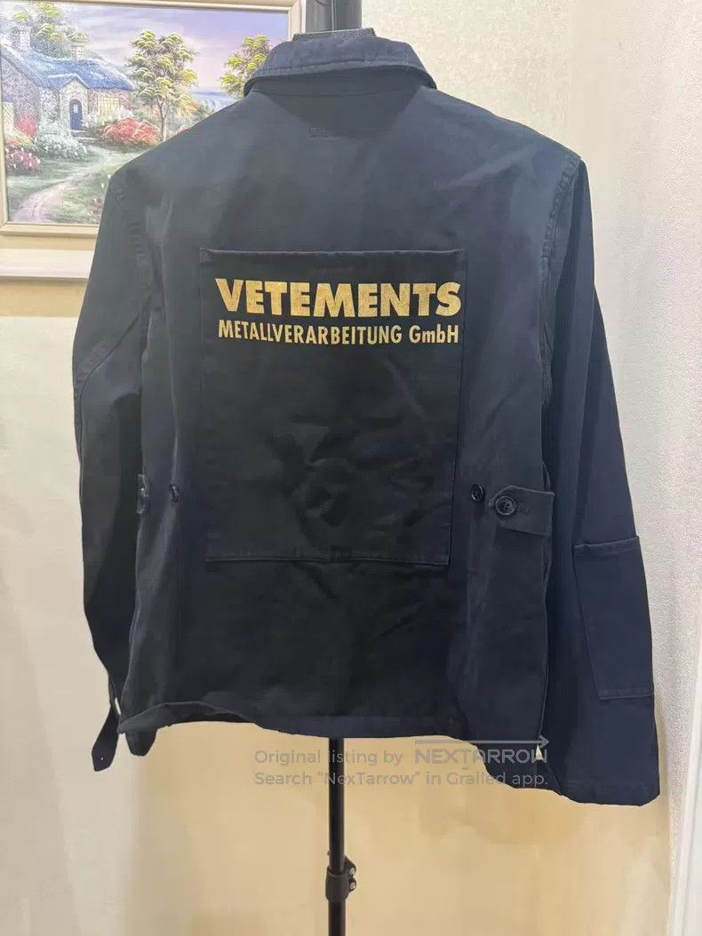 Vetements VETEMENTS Work Jacket Size US M / EU 48-50 / 2 - 2 Thumbnail