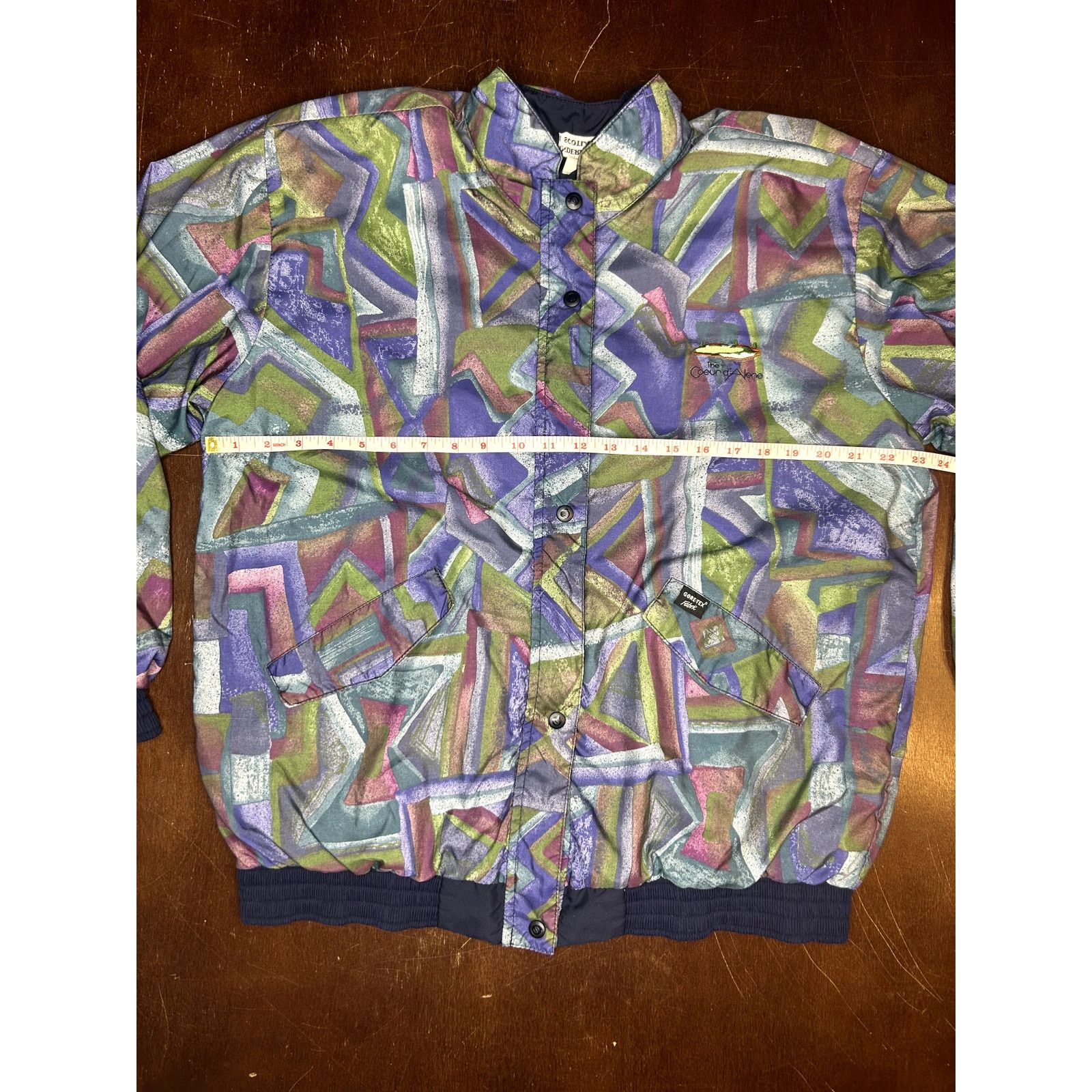 PGA Tour VTG 1990s Gore-tex The Coeur d'Alene LPGA Golf Tour Jacket Size L / US 10 / IT 46 - 3 Thumbnail