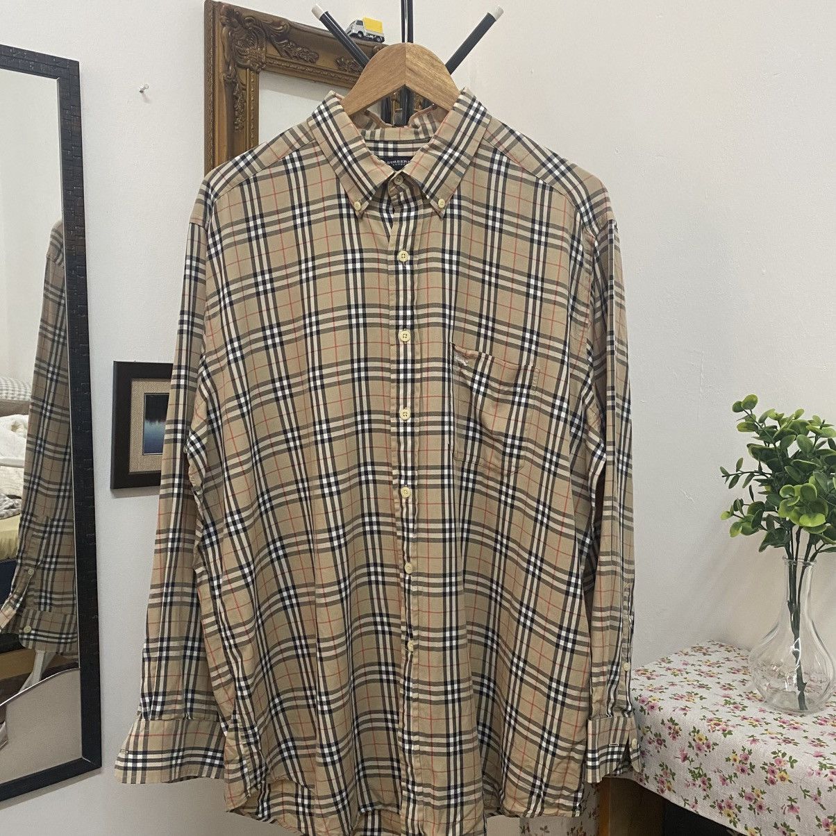 Burberry Burberry button shirt Size US XL / EU 56 / 4 - 1 Thumbnail