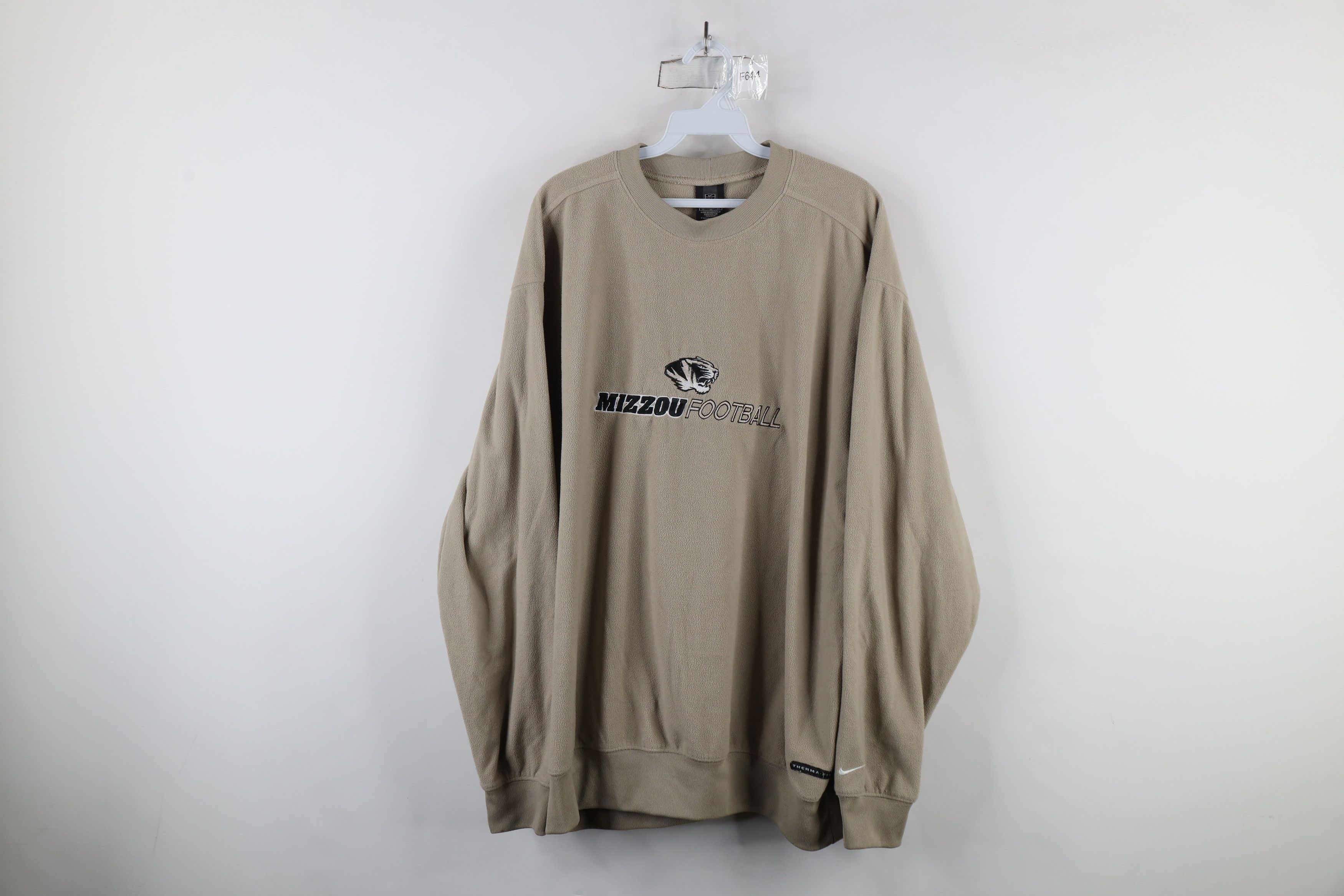 Nike × Vintage Vintage Nike University of Missouri Football Sweatshirt Size US XL / EU 56 / 4 - 1 Thumbnail