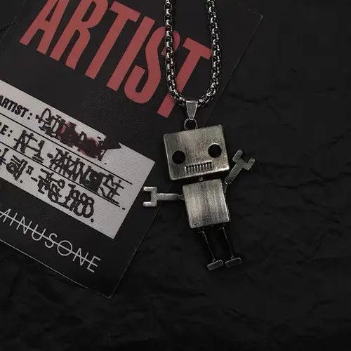Jewelry × Vintage Retro robot pendant Size ONE SIZE - 4 Thumbnail