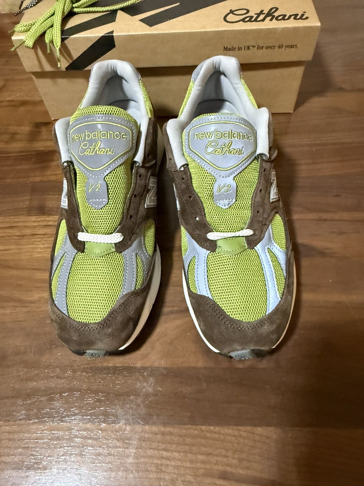 Kith × New Balance NEW BALANCE DANIËLLE CATHARI KITH 991V2 MADE IN UK Size 11 Size US 11 / EU 44 - 4 Thumbnail