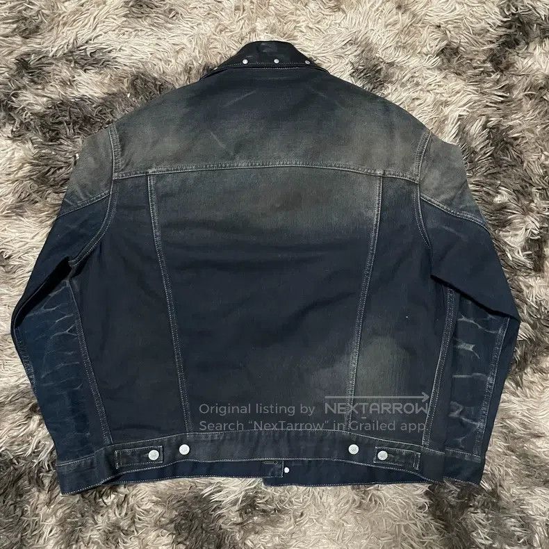 Acne Studios Acne Studios Denim Jacket Blazer Faded Lapel Over-the-Shou Size US S / EU 44-46 / 1 - 2 Thumbnail