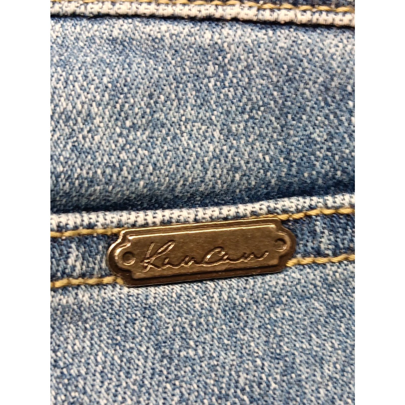 Vintage KanCan™ Jeans Curvy Mid Rise Ankle Skinny Distressed Women’s Size 34X27 Size 24" / US 00 / IT 34 - 7 Thumbnail