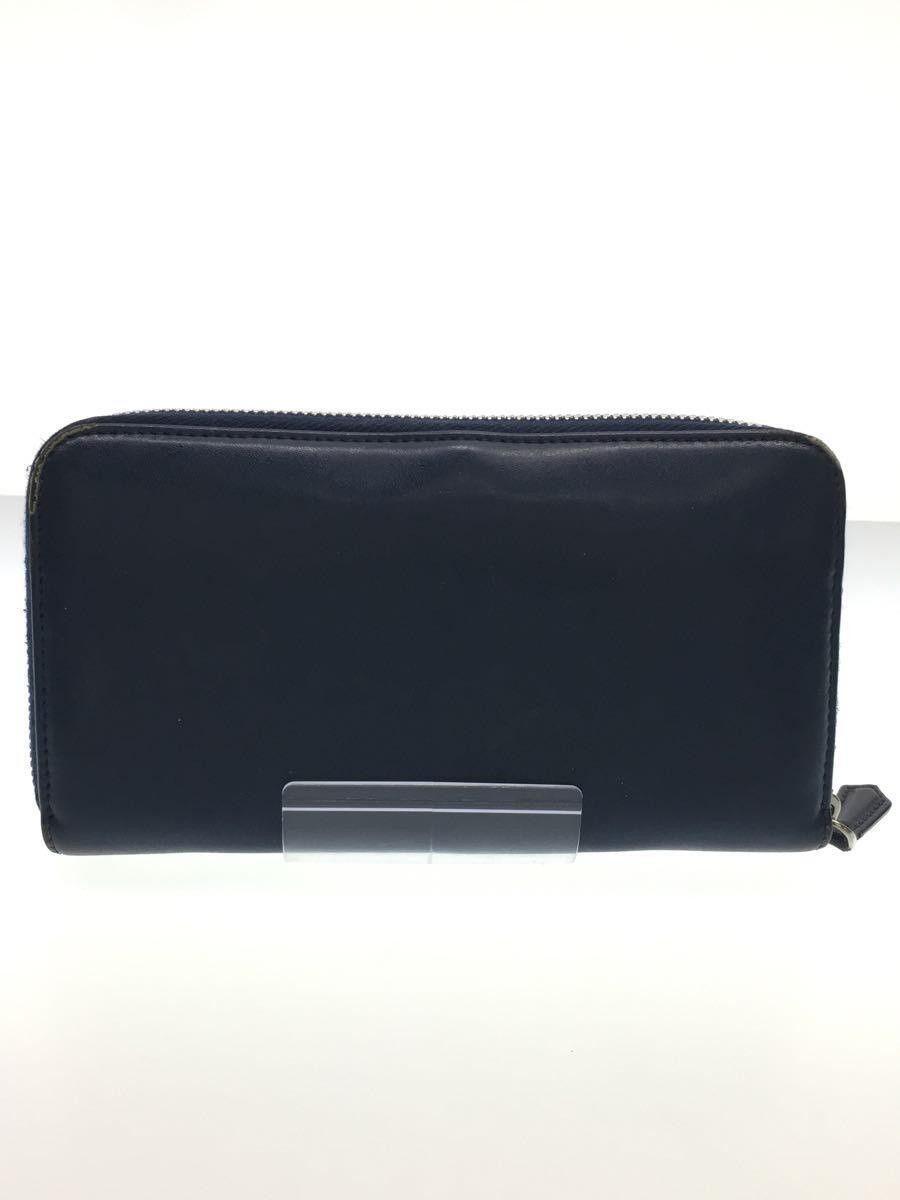 Fendi Fendi Leather Long Wallet Navy Size ONE SIZE - 2 Thumbnail