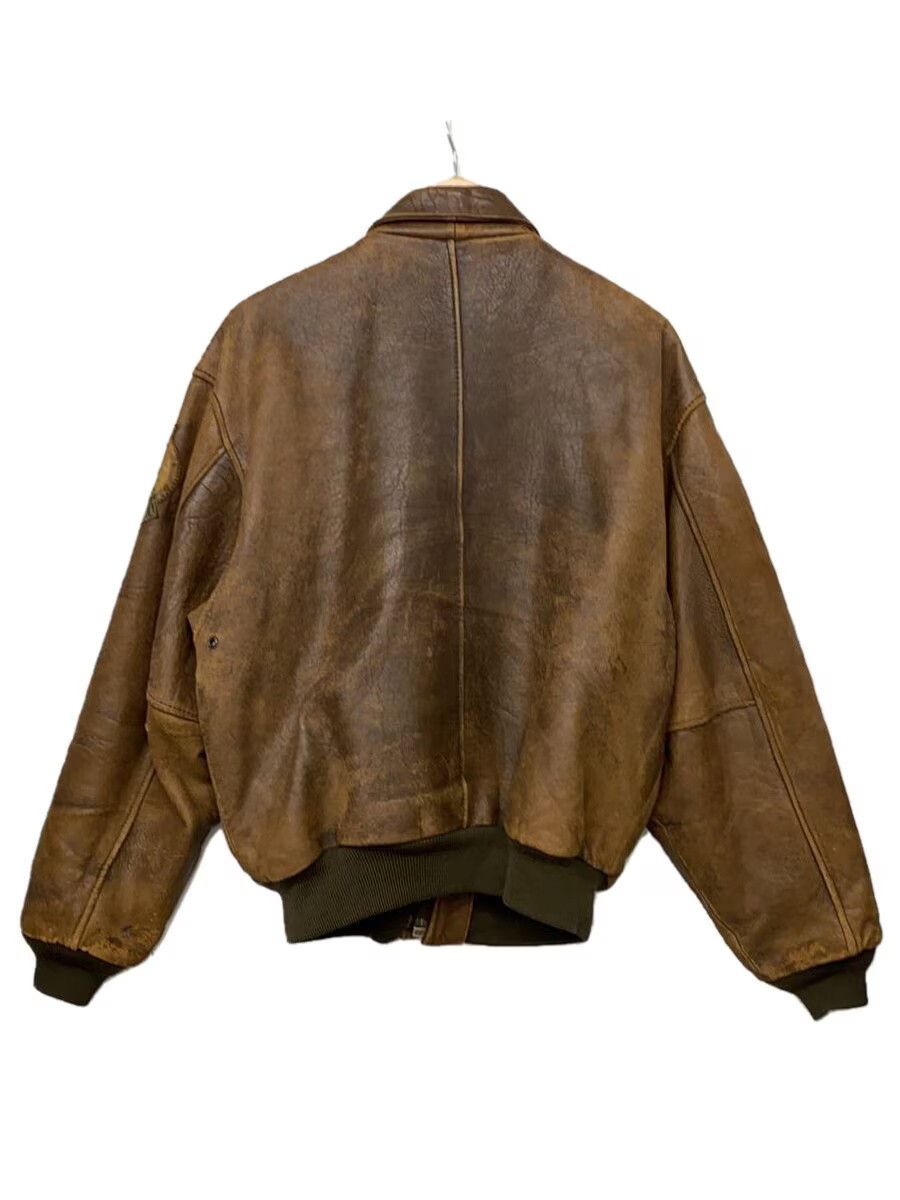 Avirex Avirex A-2 Leather Flight Jacket Brown Size US M / EU 48-50 / 2 - 2 Thumbnail