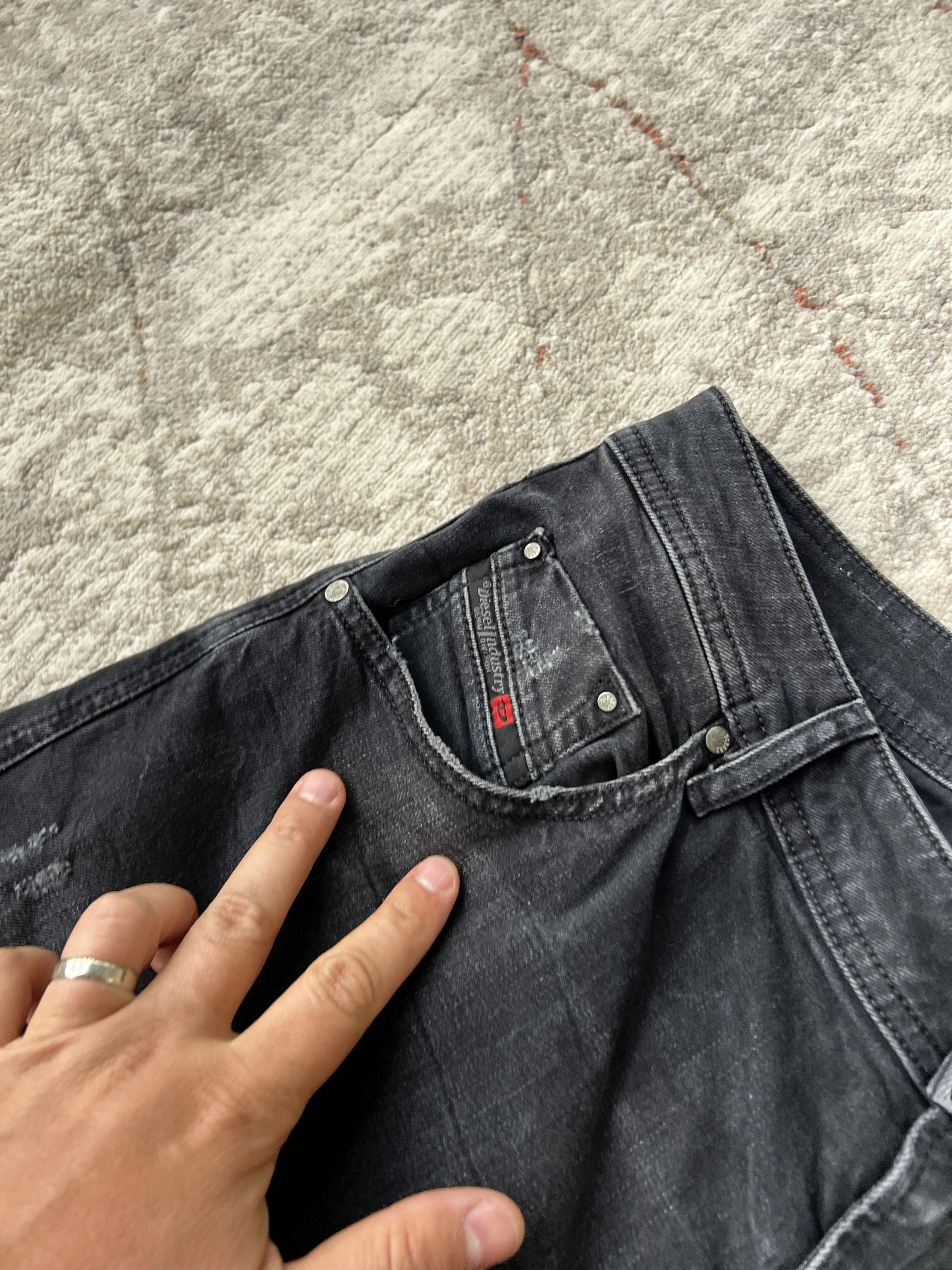 Diesel Diesel Krayver Regular Slim-Carrot Stretch Jeans Size US 32 / EU 48 - 3 Thumbnail