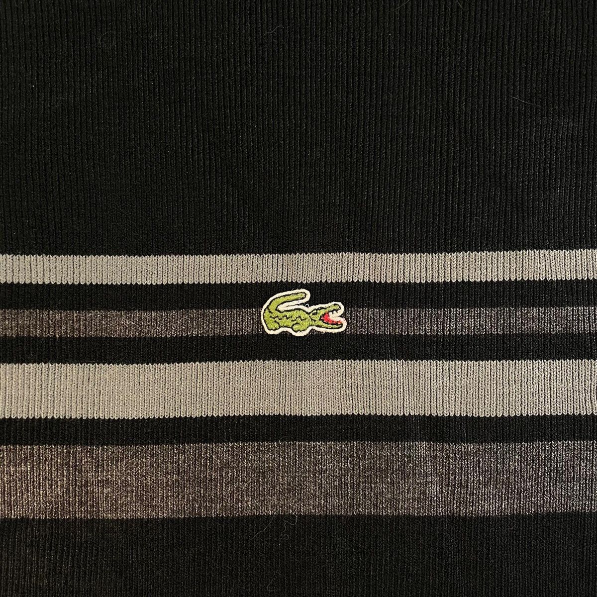 Lacoste Lacoste black sweatshirt sweater jumper vintage y2k 90s Size US M / EU 48-50 / 2 - 6 Thumbnail